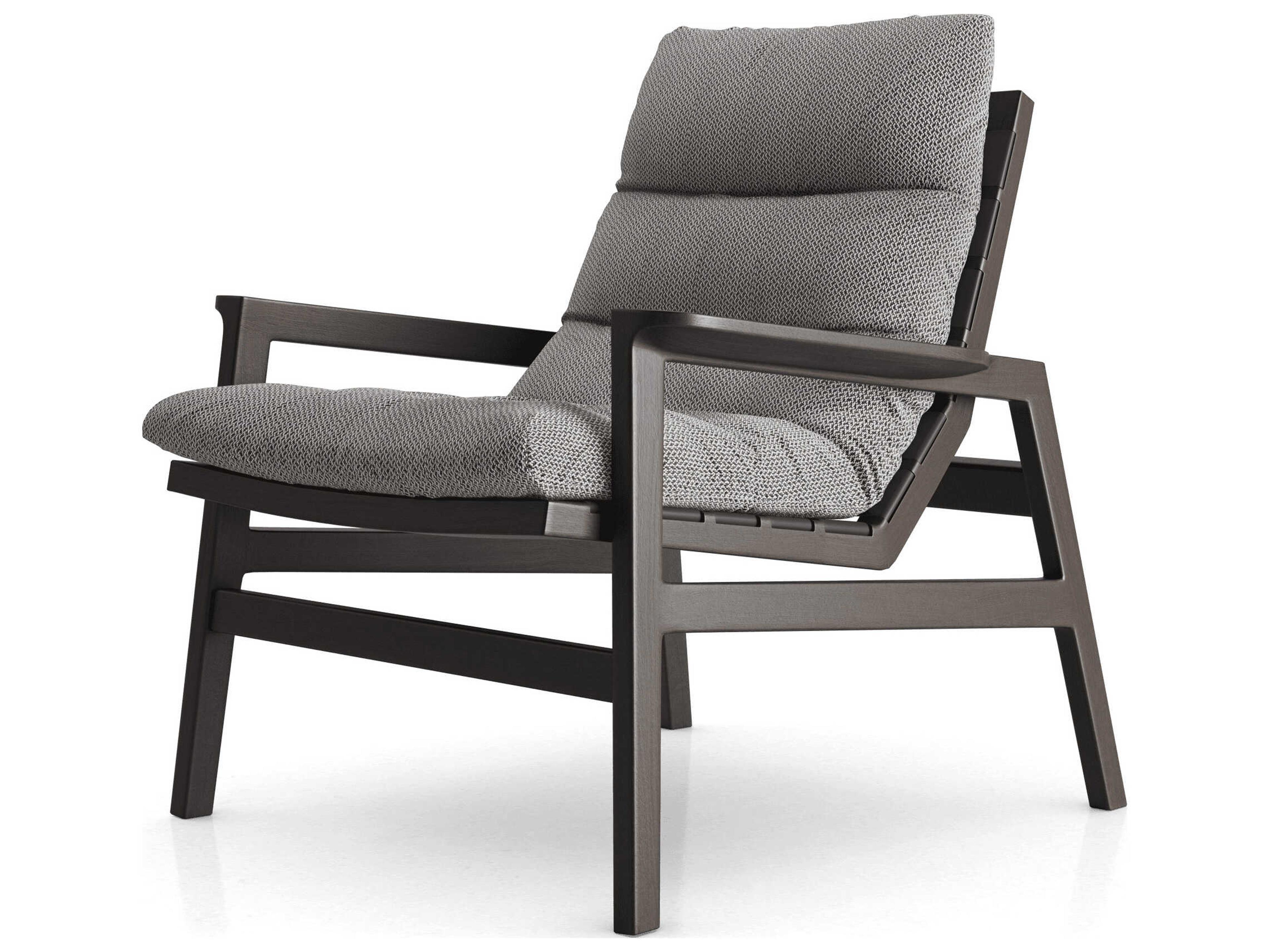 Luxcor Modluxe Pescara Lounge Chair Mixed Marble Fabric