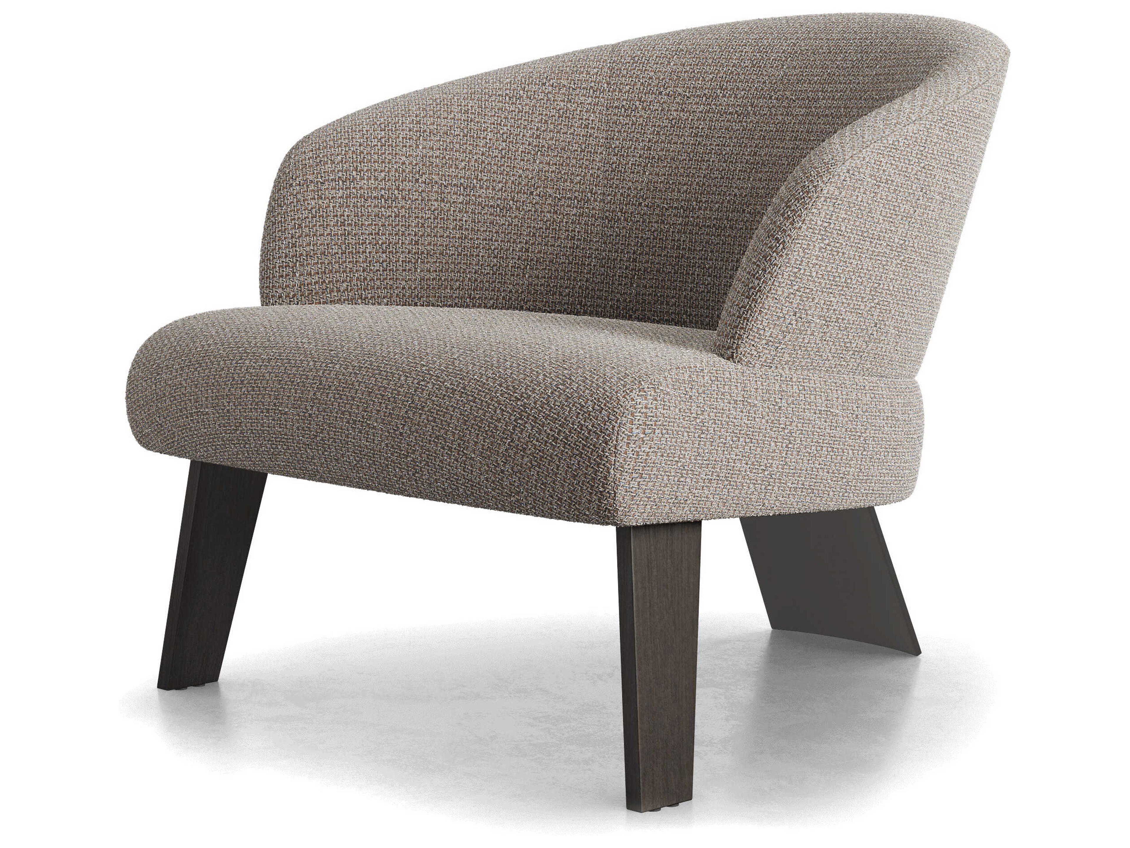 Luxcor Modluxe Rimini Lounge Chair in Maplewood Fabric
