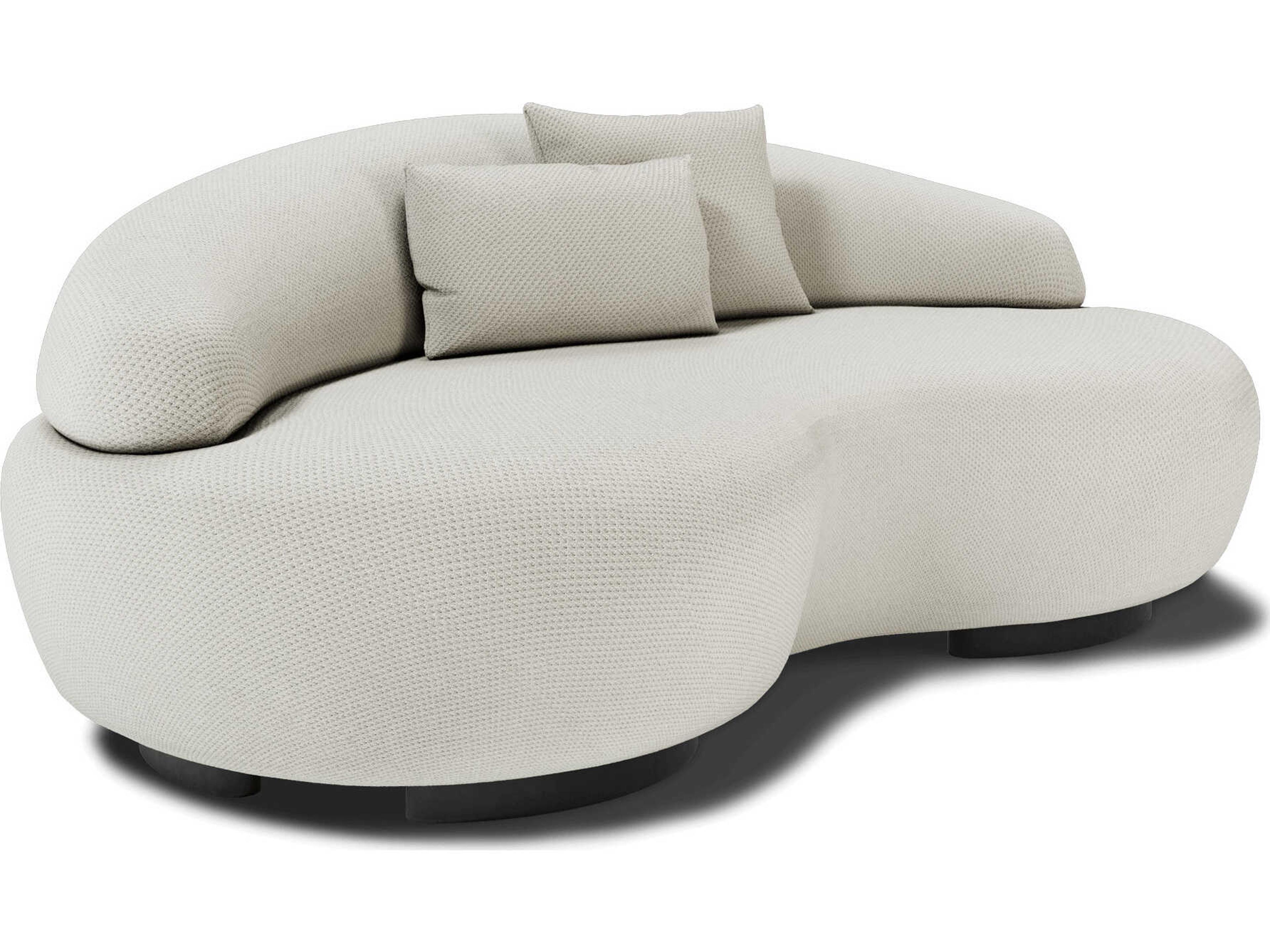 Luxcor Modluxe Curitiba Sofa in Cream Mesh