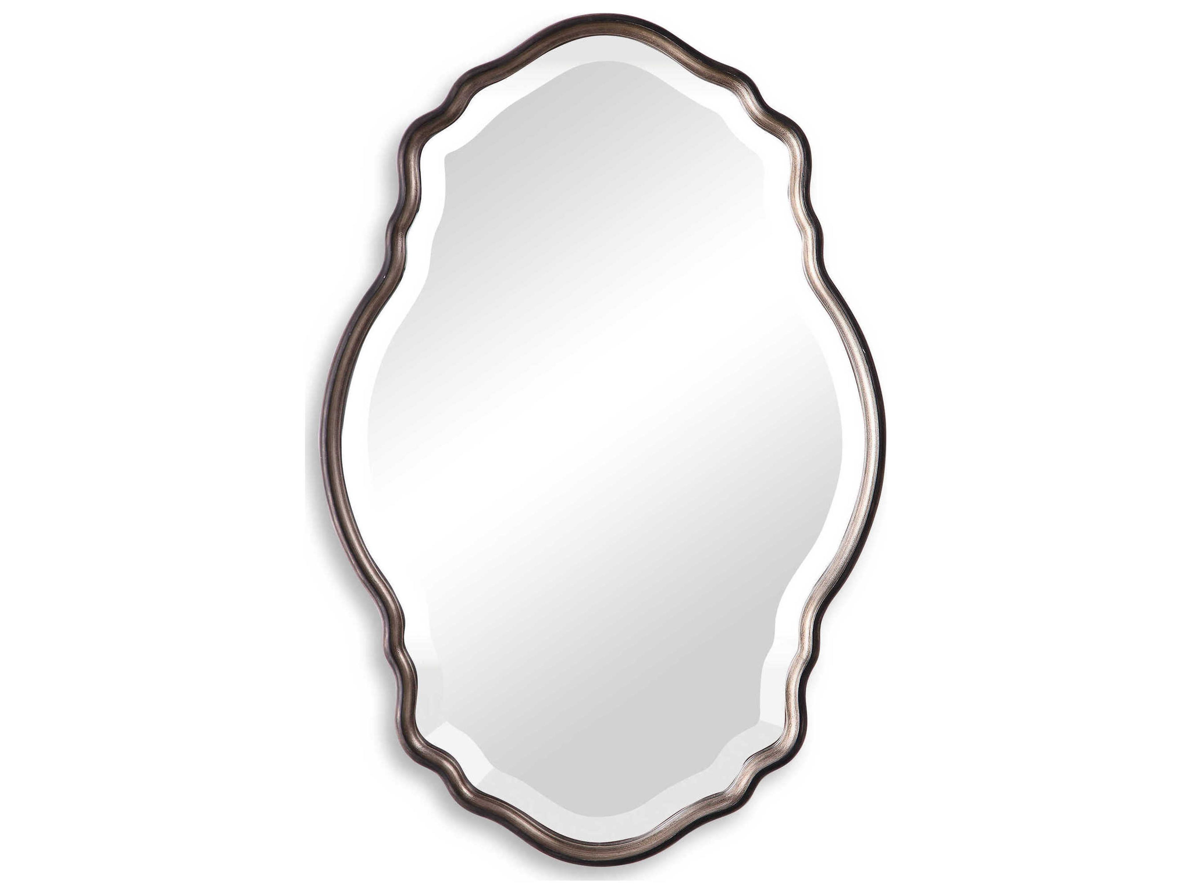 Luxecor Illumination Antiqued Silver Champagne Dark Bronze Wall Mirror
