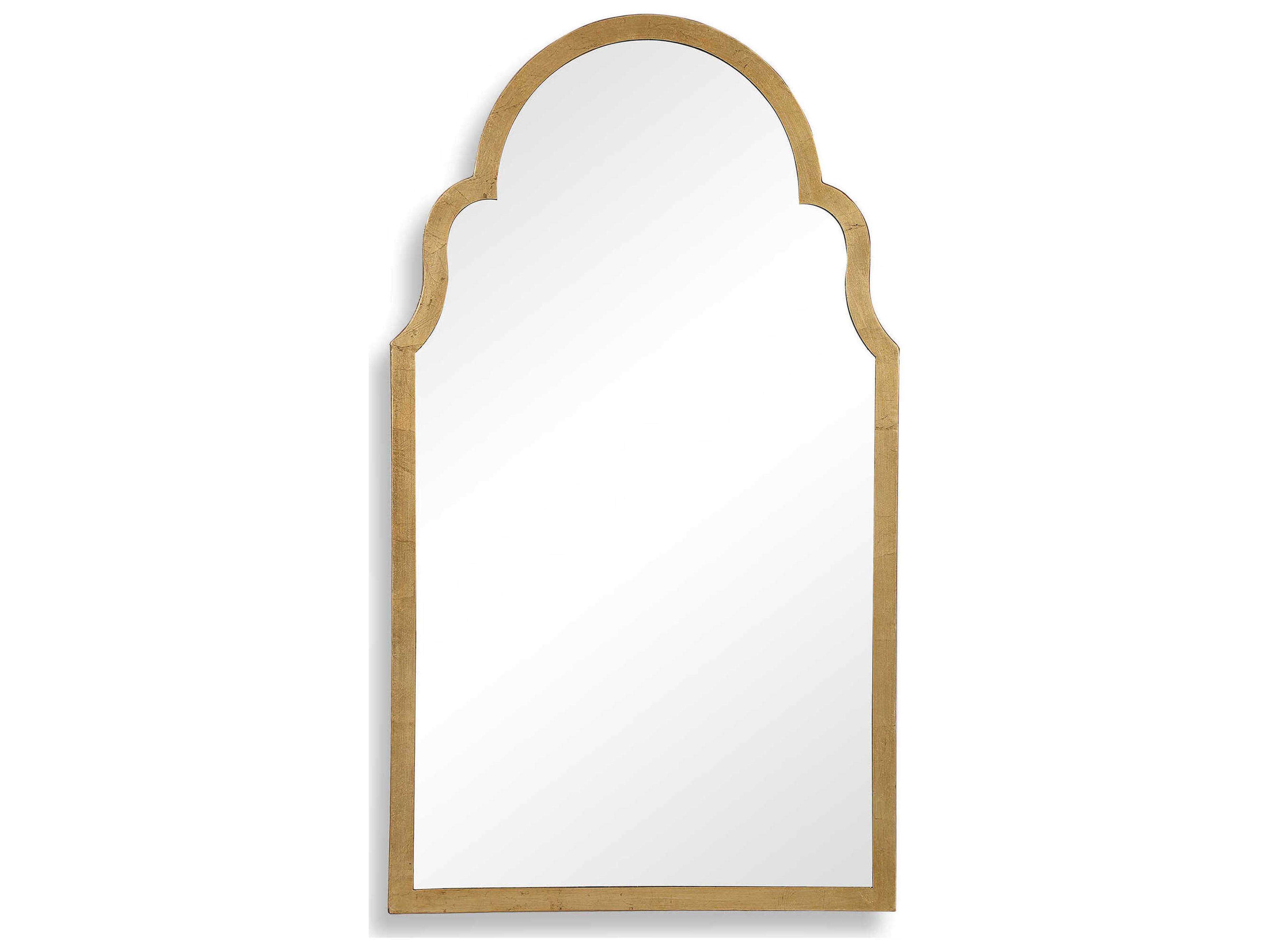 Luxecor Illumination Gold Leaf Wall Mirror