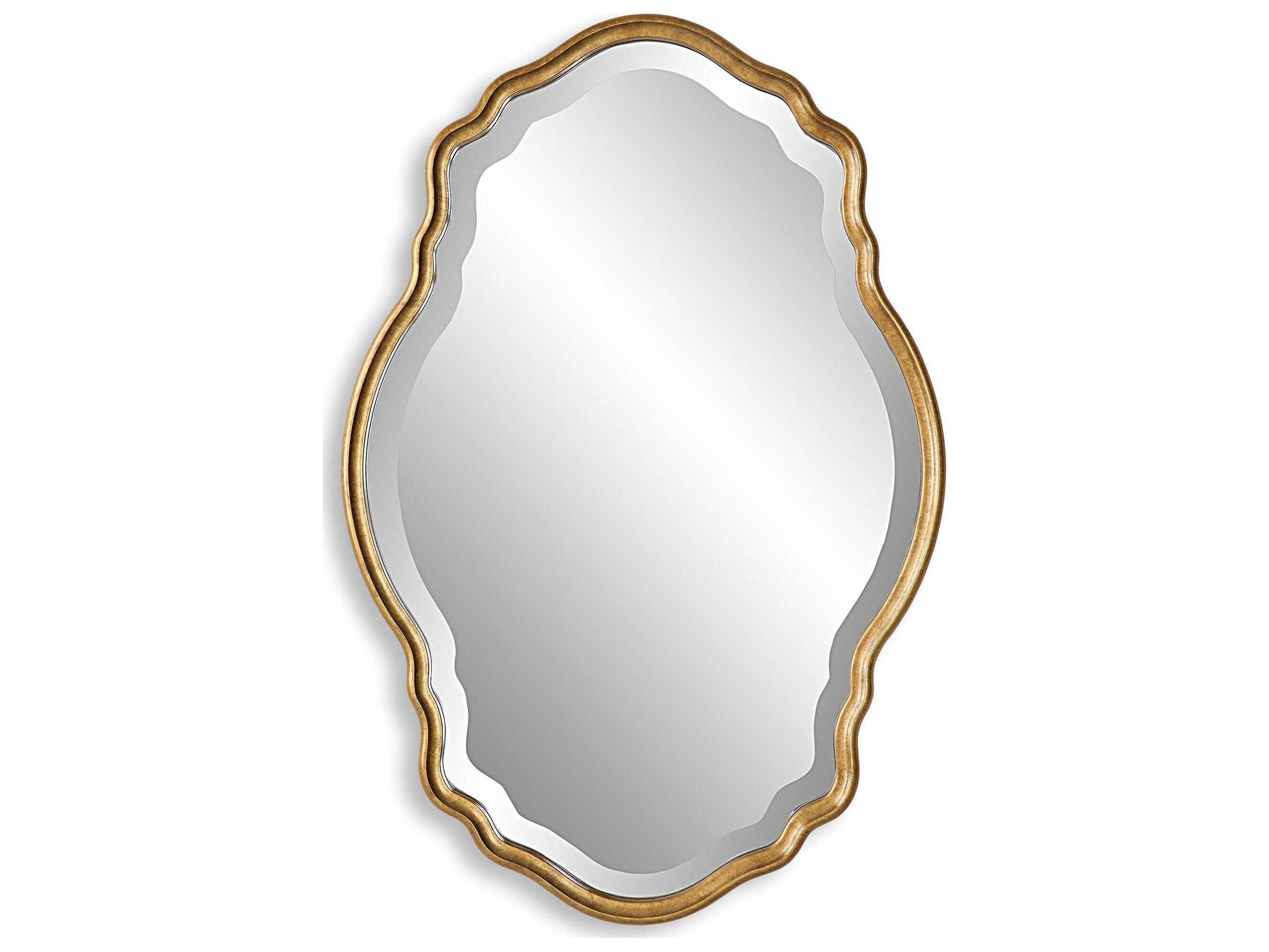 Luxecor Illumination Gold Wall Mirror