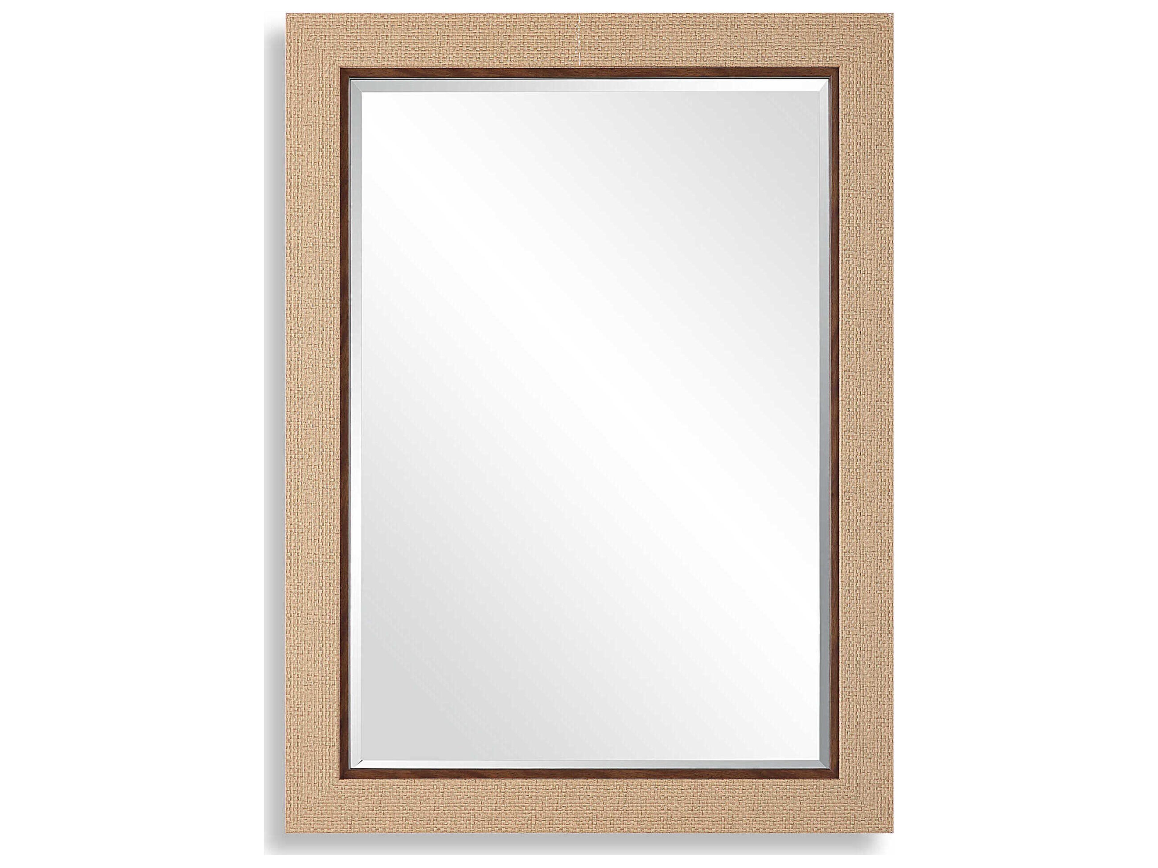 Luxecor Illumination Dark Brown Rectangular Wall Mirror
