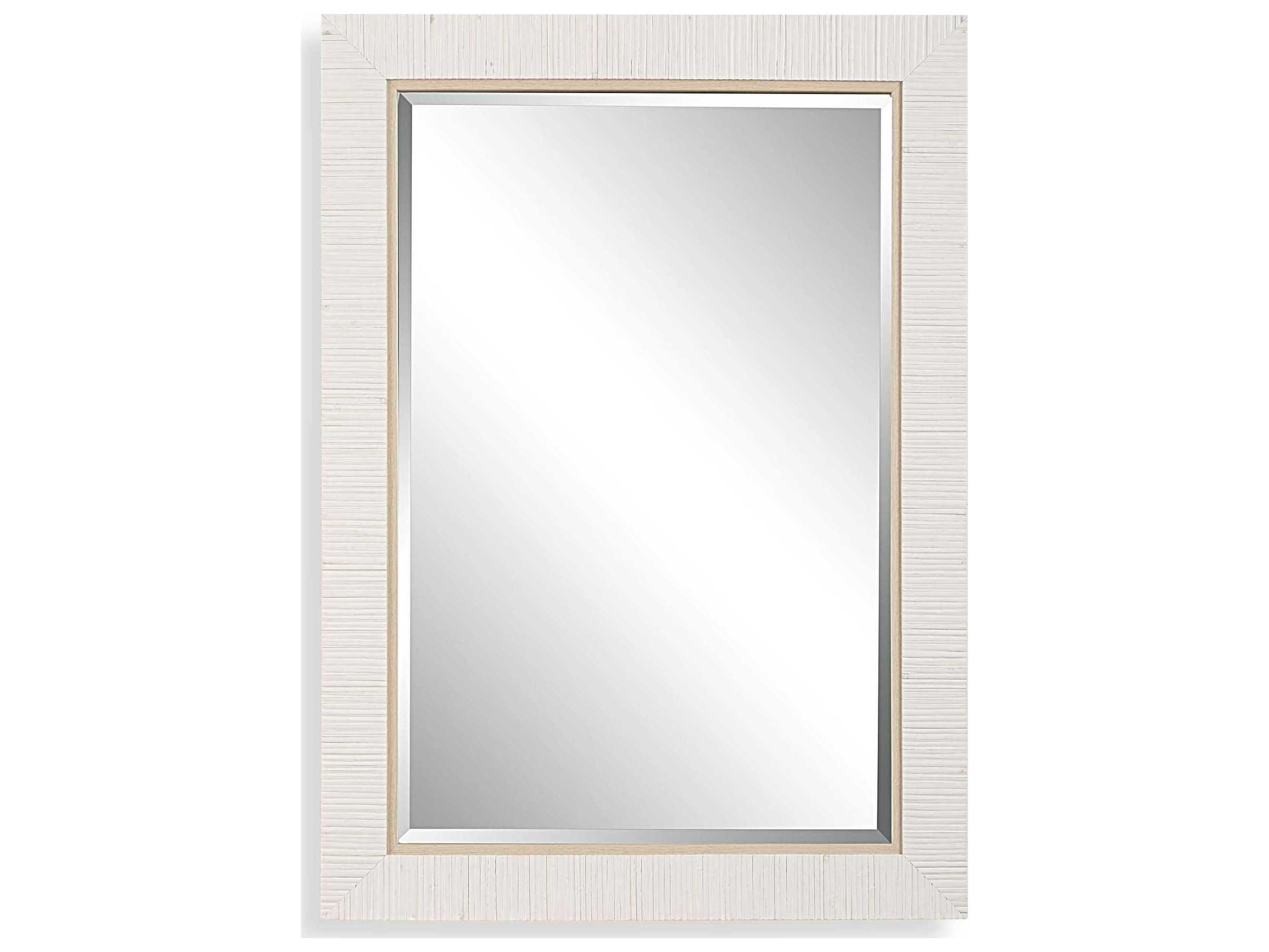 Luxecor Illumination Whitewash Rectangular Wall Mirror