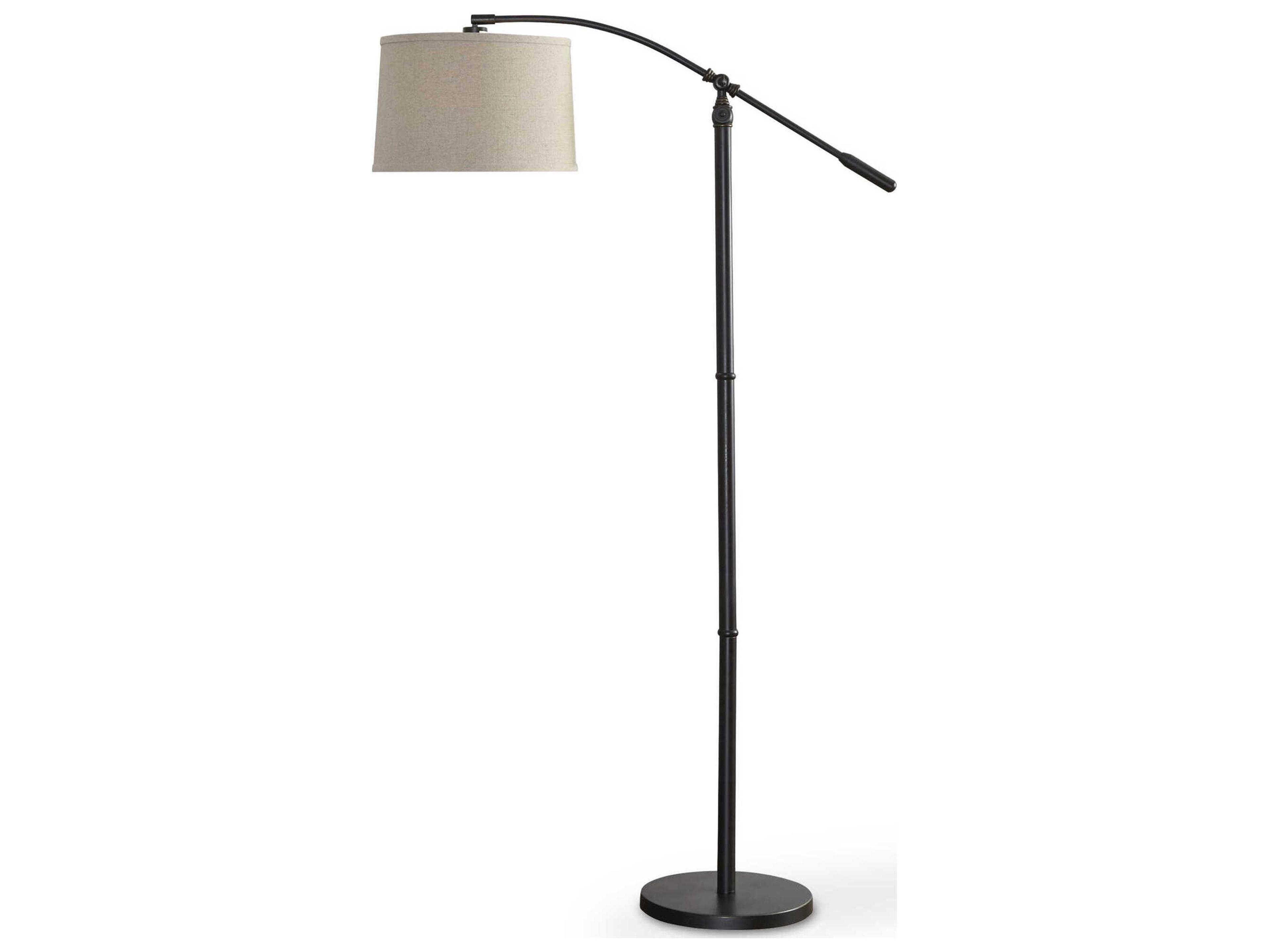 Luxecor Illumination Dark Bronze Hardback Floor Lamp