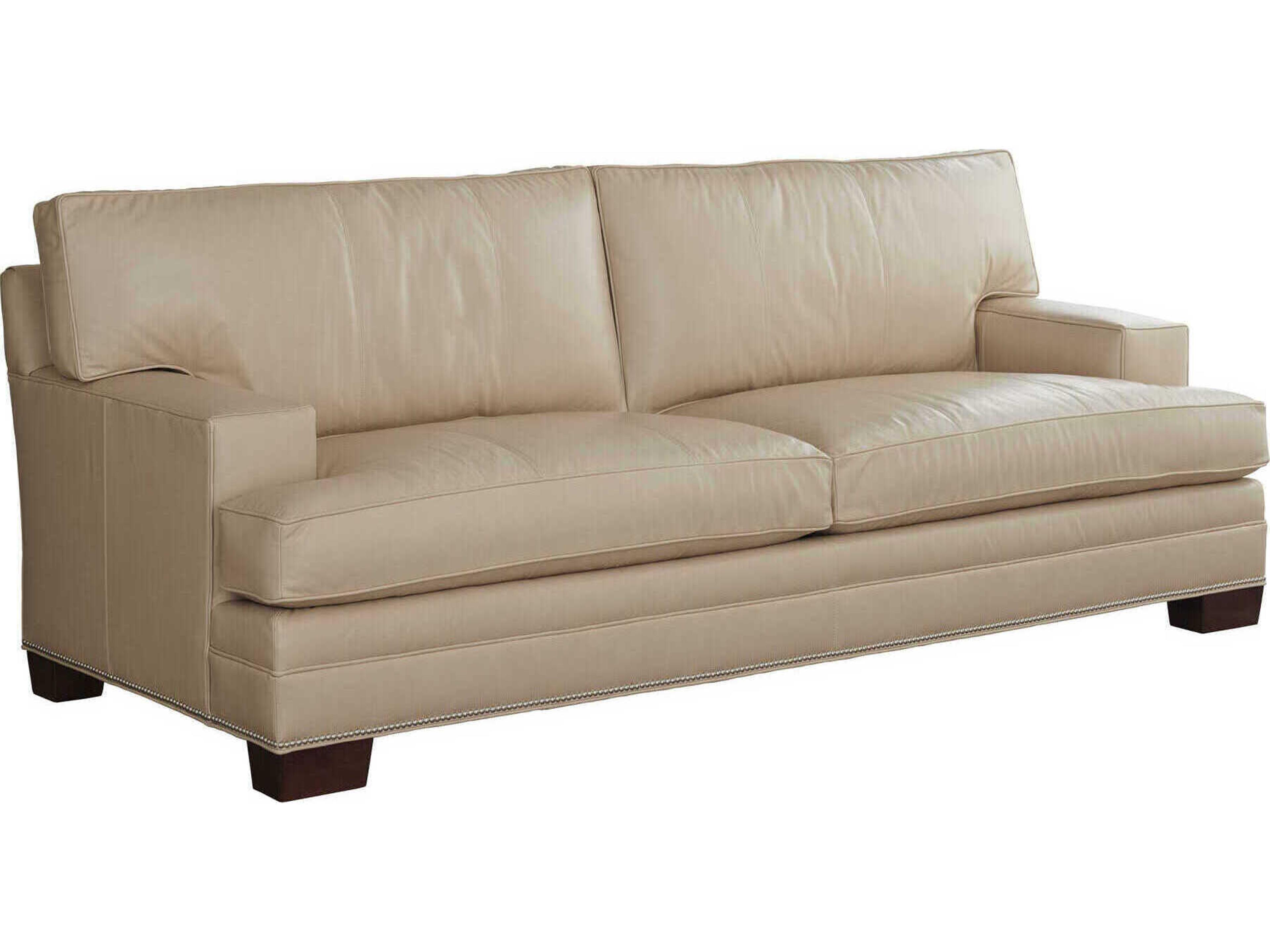 Lexington Couture Leather Upholstered Sofa