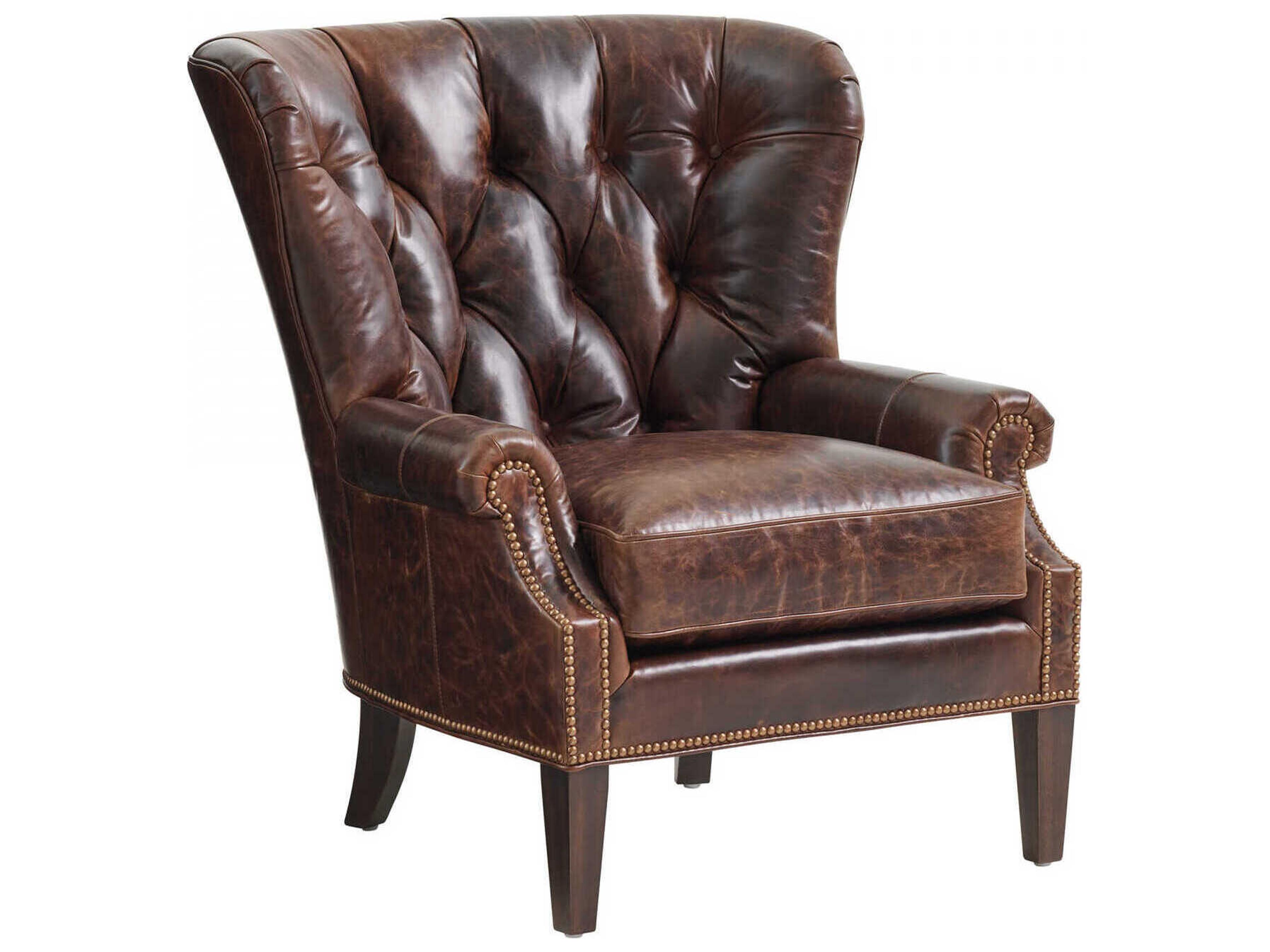 Lexington Silverado Leather Accent Chair