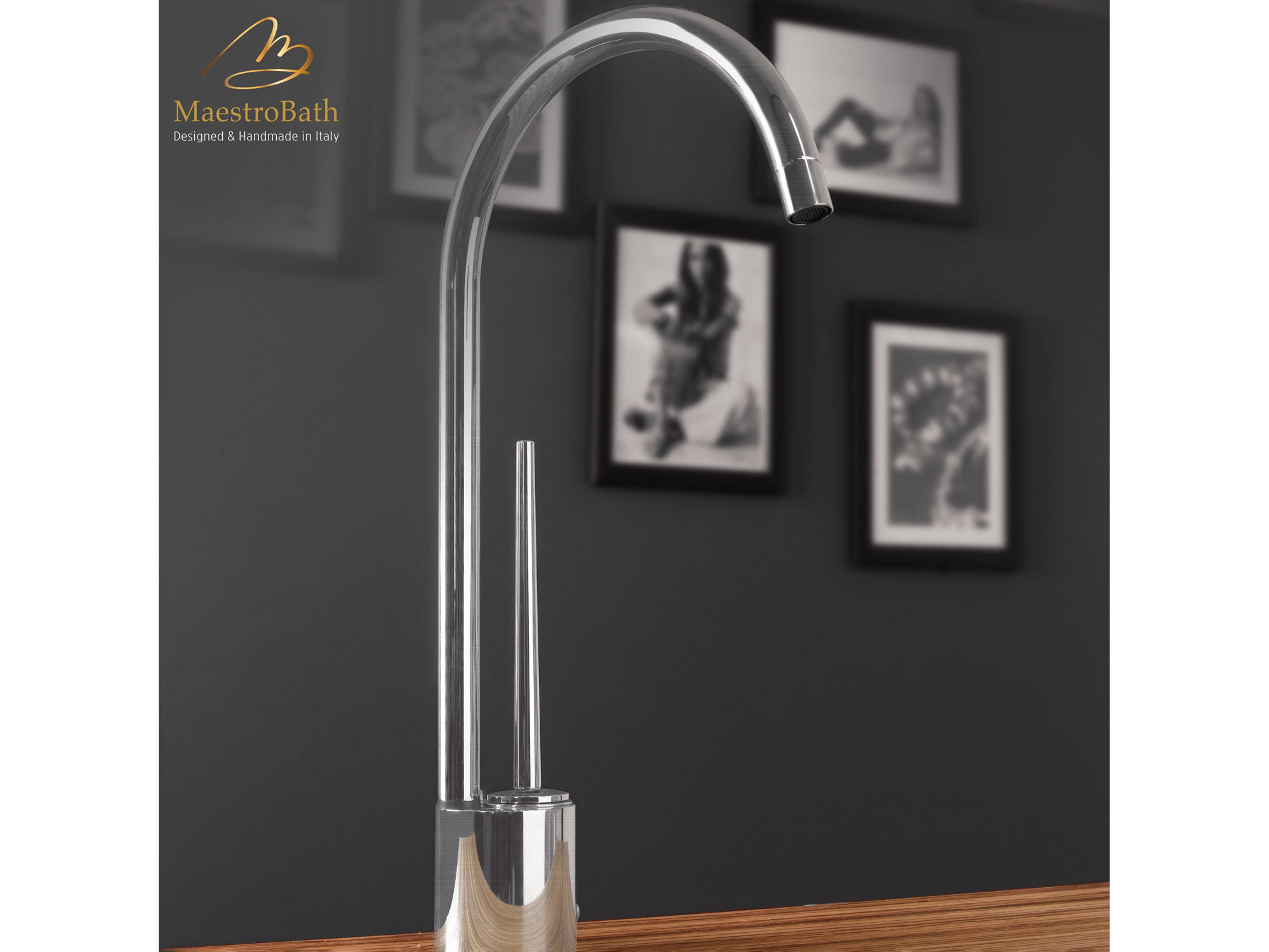 Quintessa Tropic Mod Faucet  Brushed Nickel