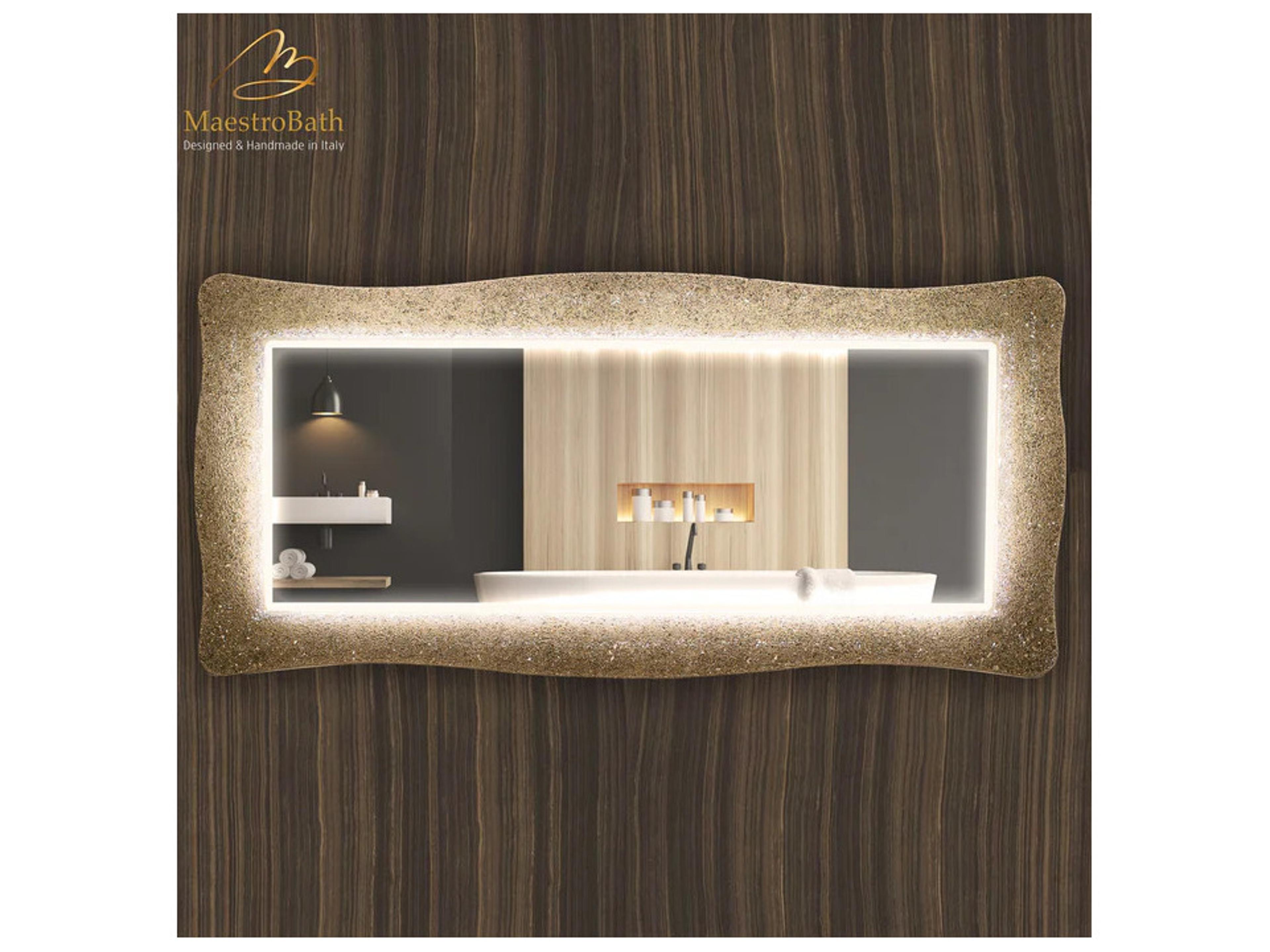Maestro BathLuca Double Mirror 66" X 29"