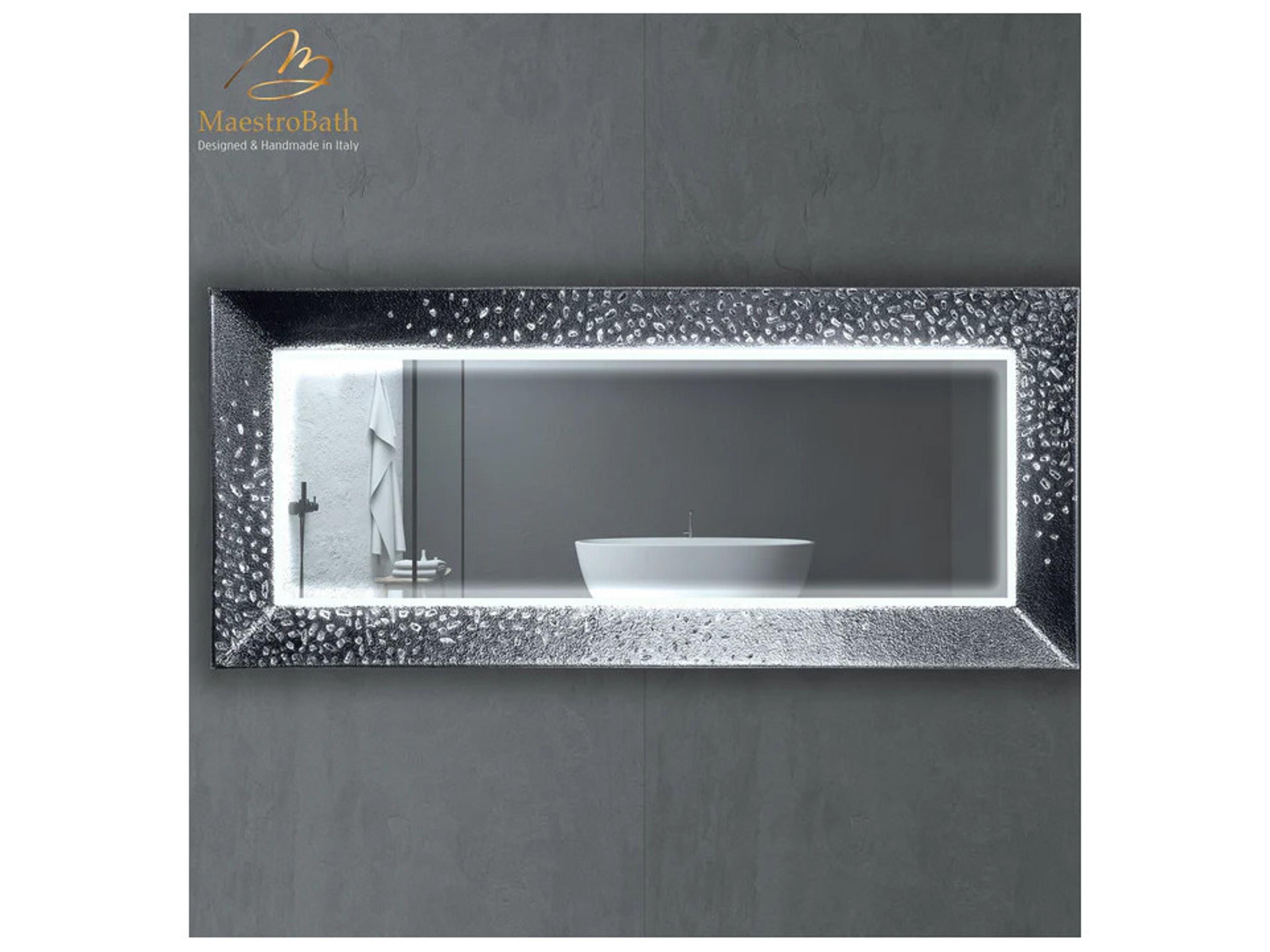 Maestro BathPerlata Double Mirror 66" X 29"