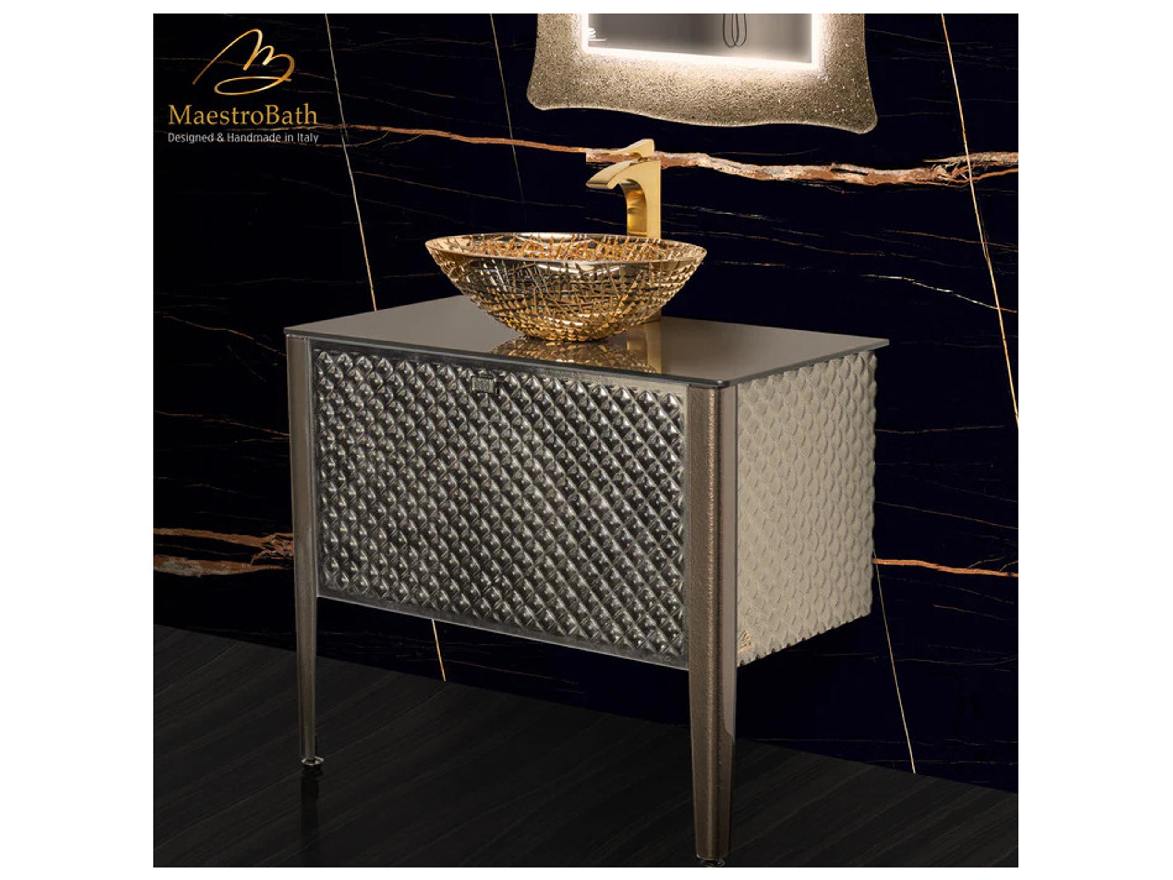 Novella Tatiana Luxury Crystal Brown Vanity