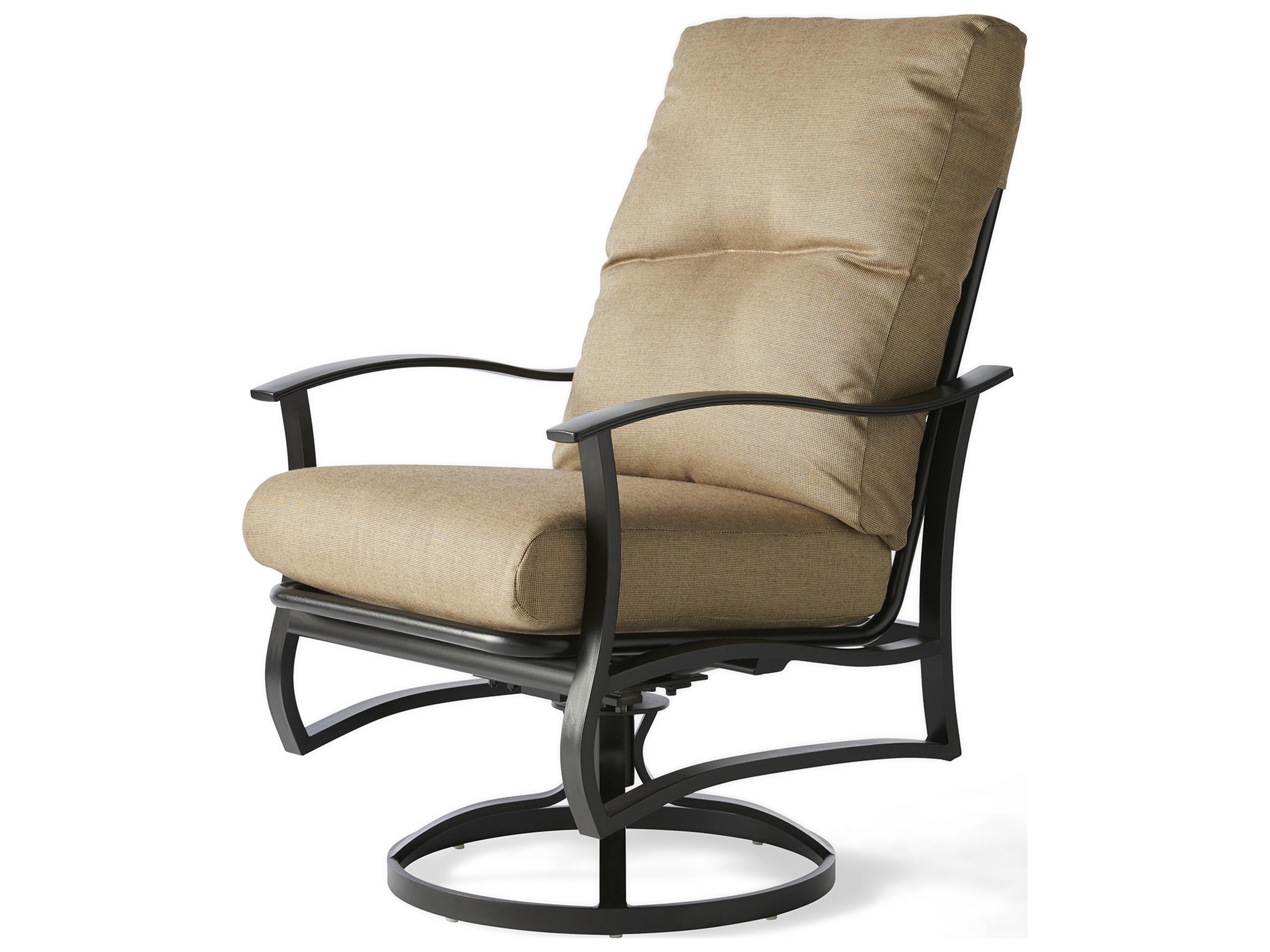 Mallin Albany Aluminum Cushion Outdoor Dining Chair