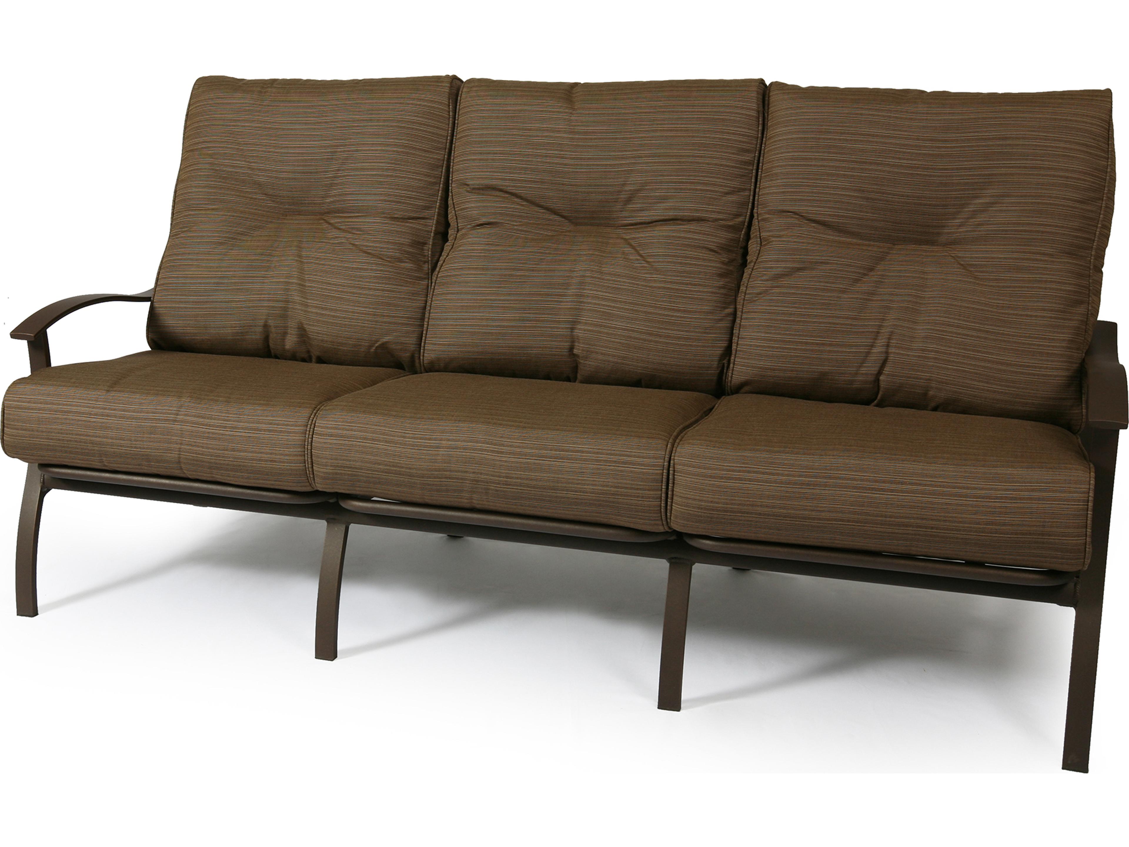 Mallin Albany Aluminum Cushion Patio Sofa