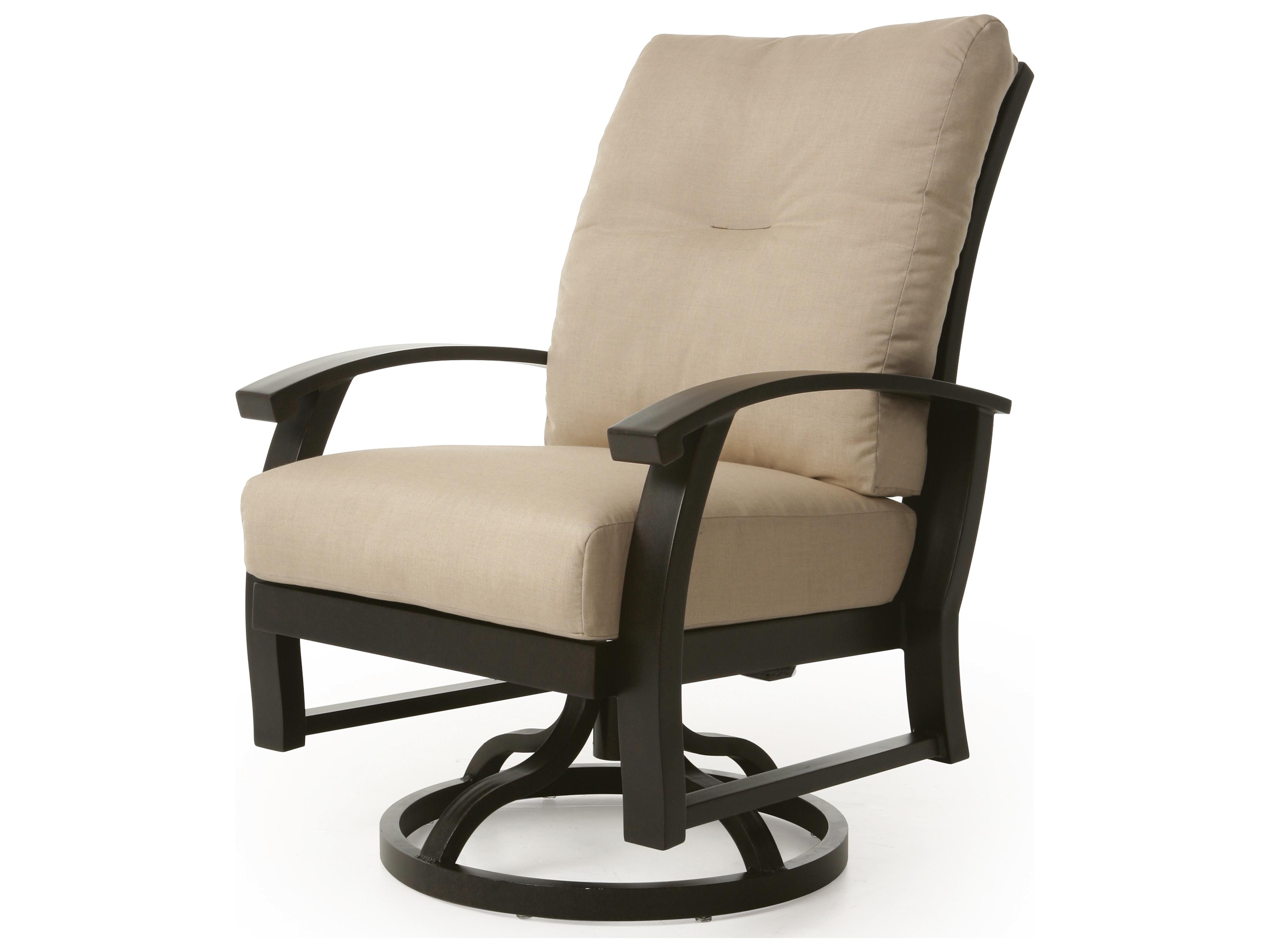 Mallin Georgetown Swivel Rocking Dining Arm Chair Replacement Cushions