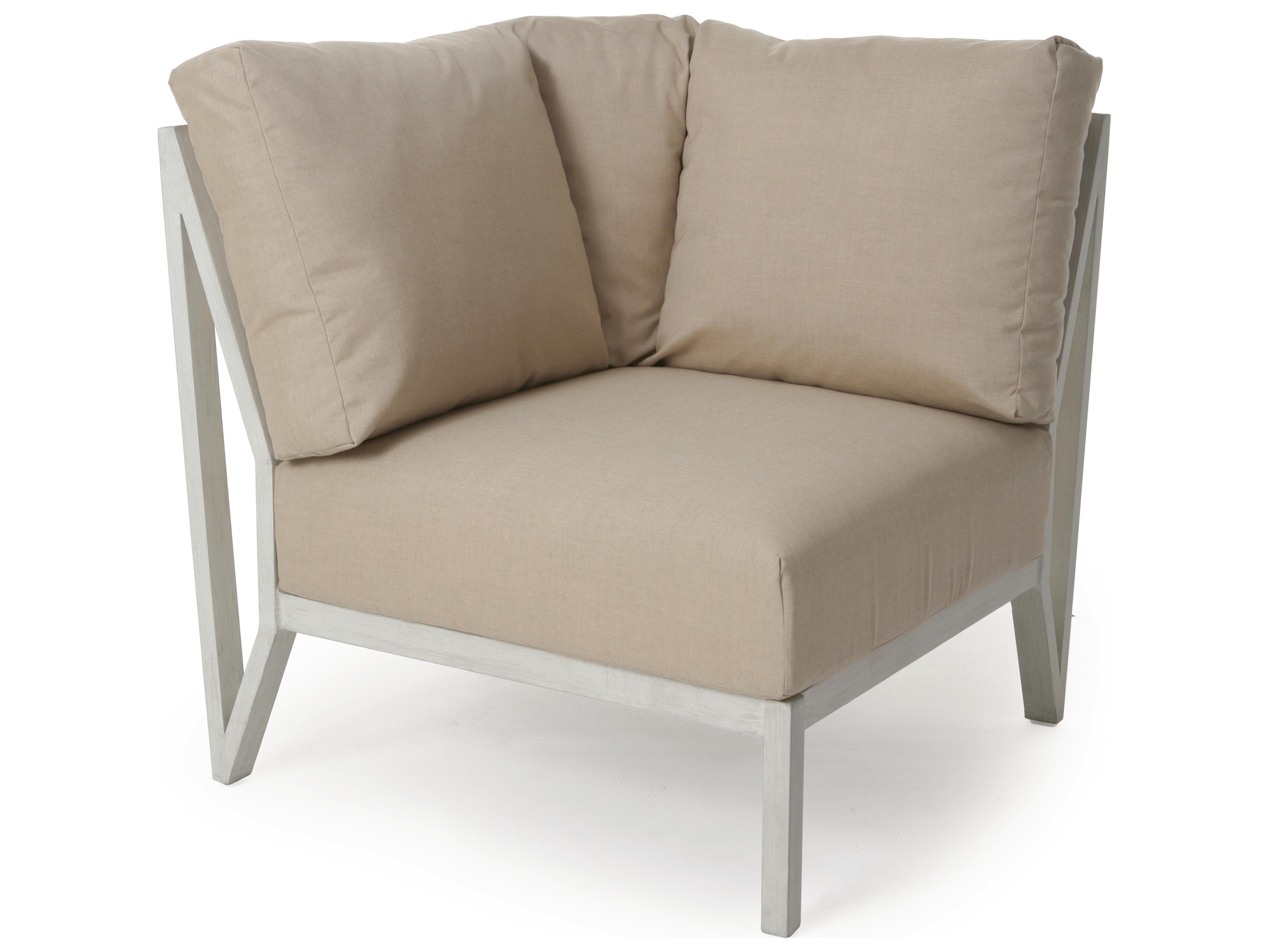 Madeira Armless Corner Sectional Lounge Chair Replacement Cushions