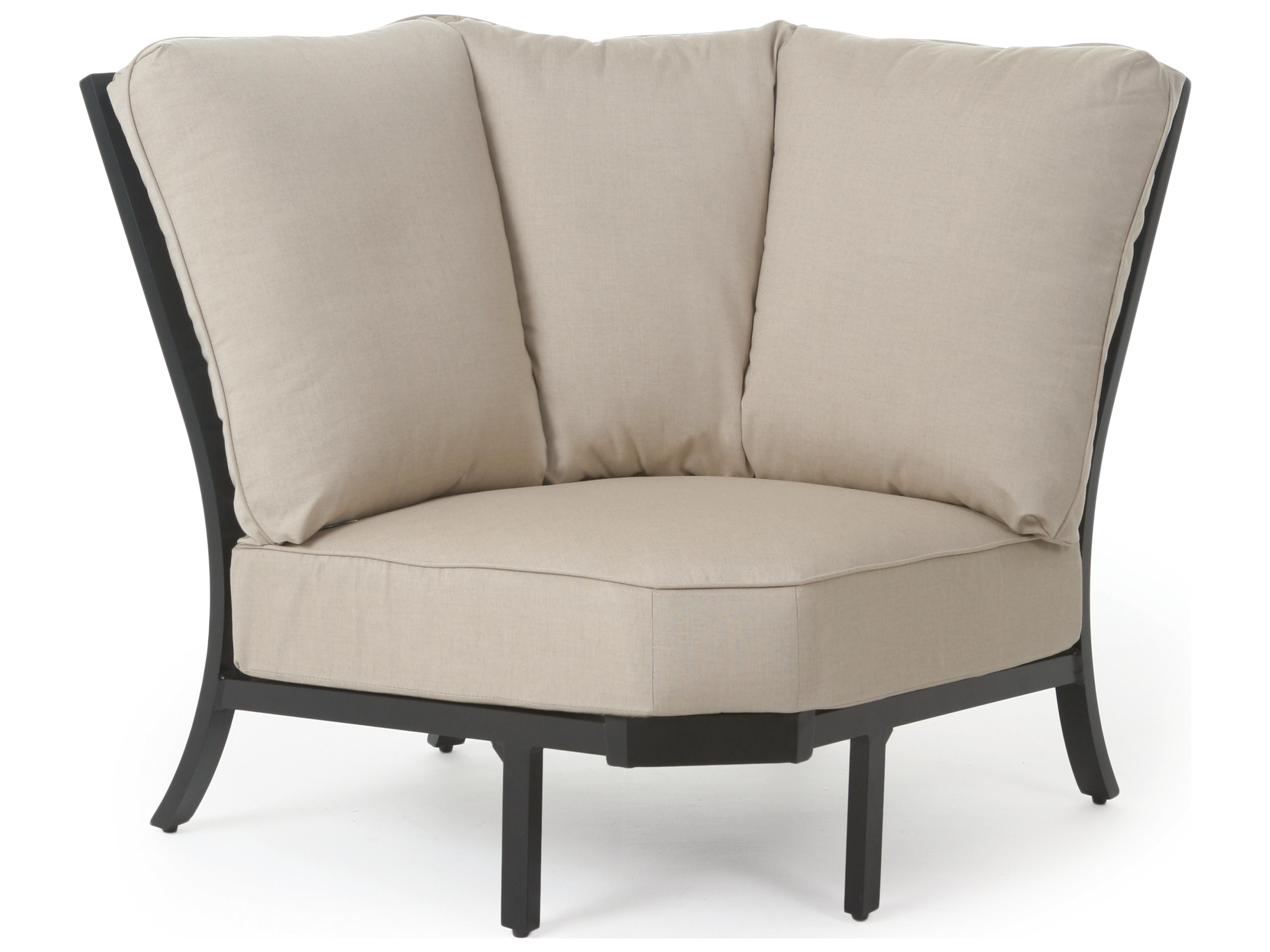 Mallin Oakland Armless Corner Sectional Lounge Chair Replacement Cushions