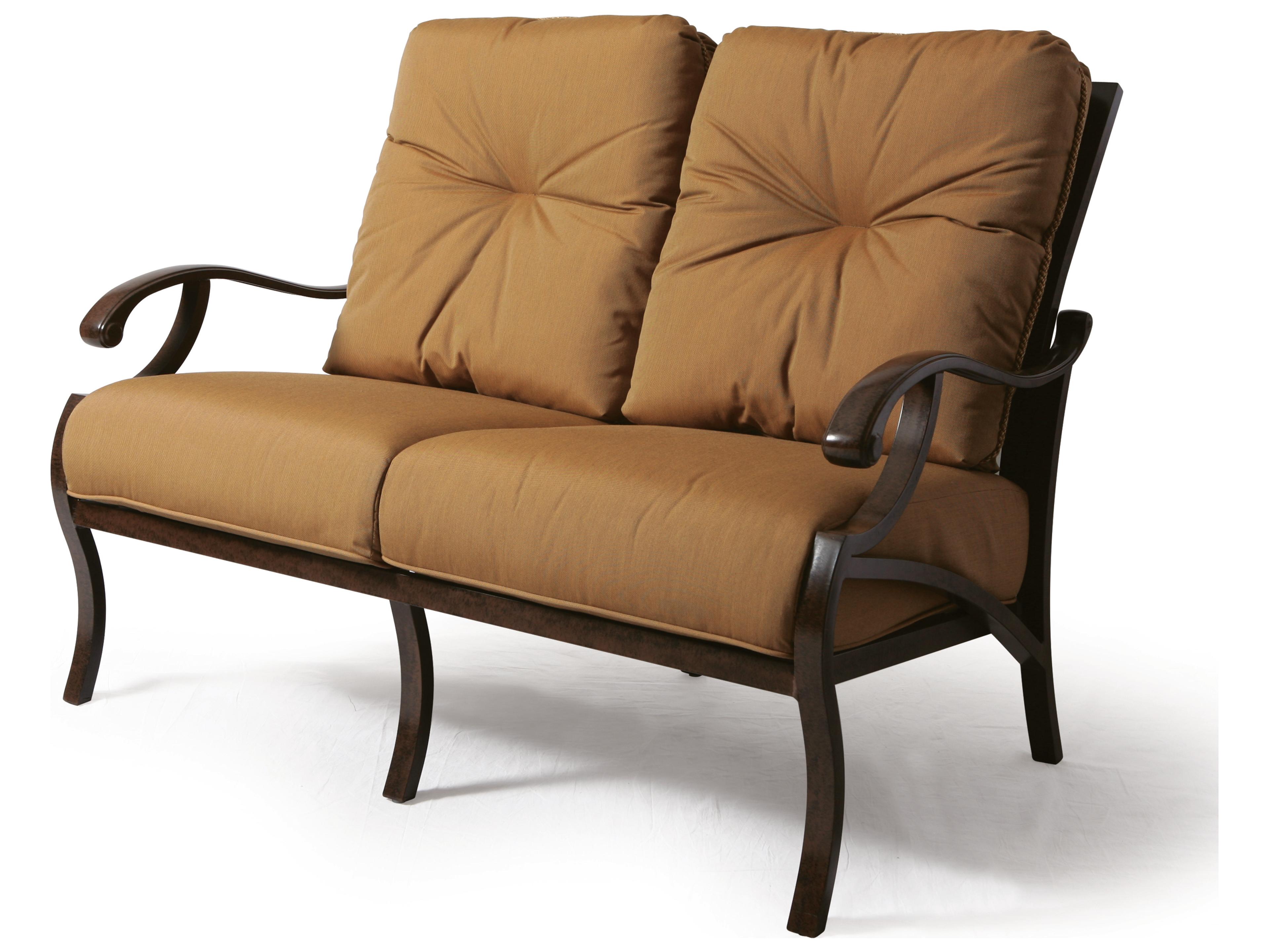 Mallin Volare Replacement Cushions Loveseat Seat & Back Cushion