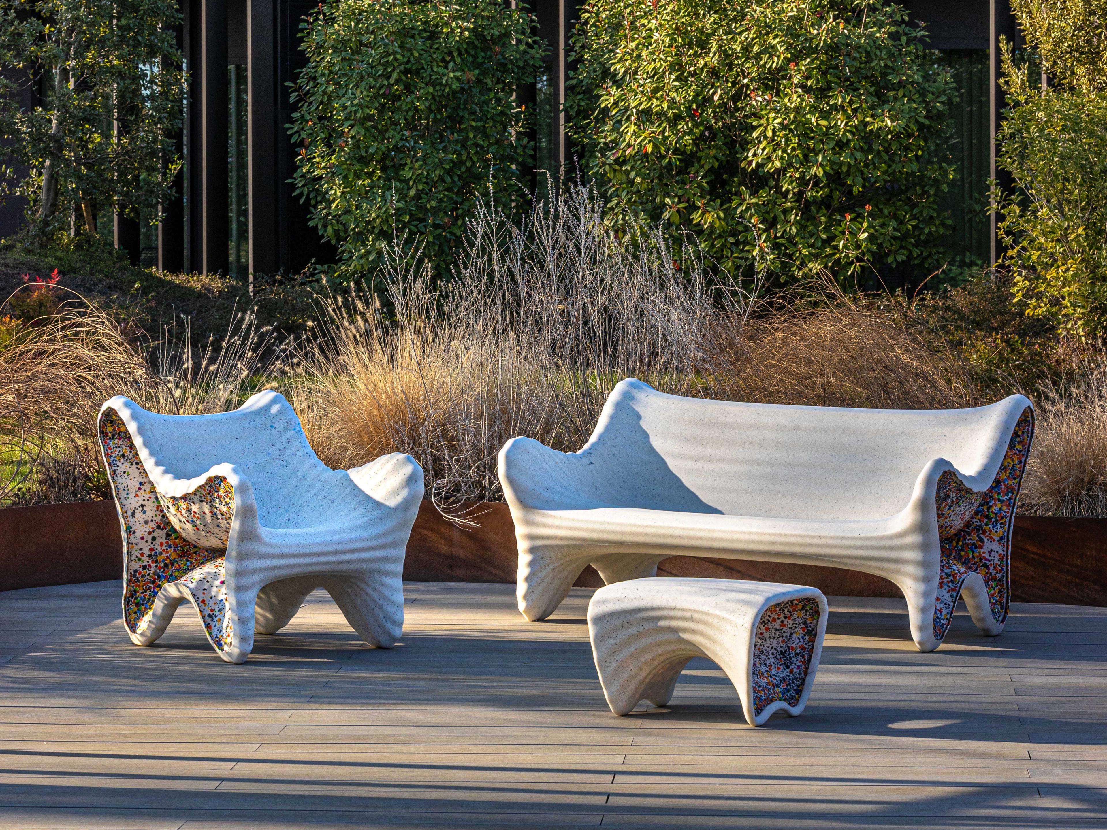 Magis Outdoor In-Side Polypropylene Lounge Set