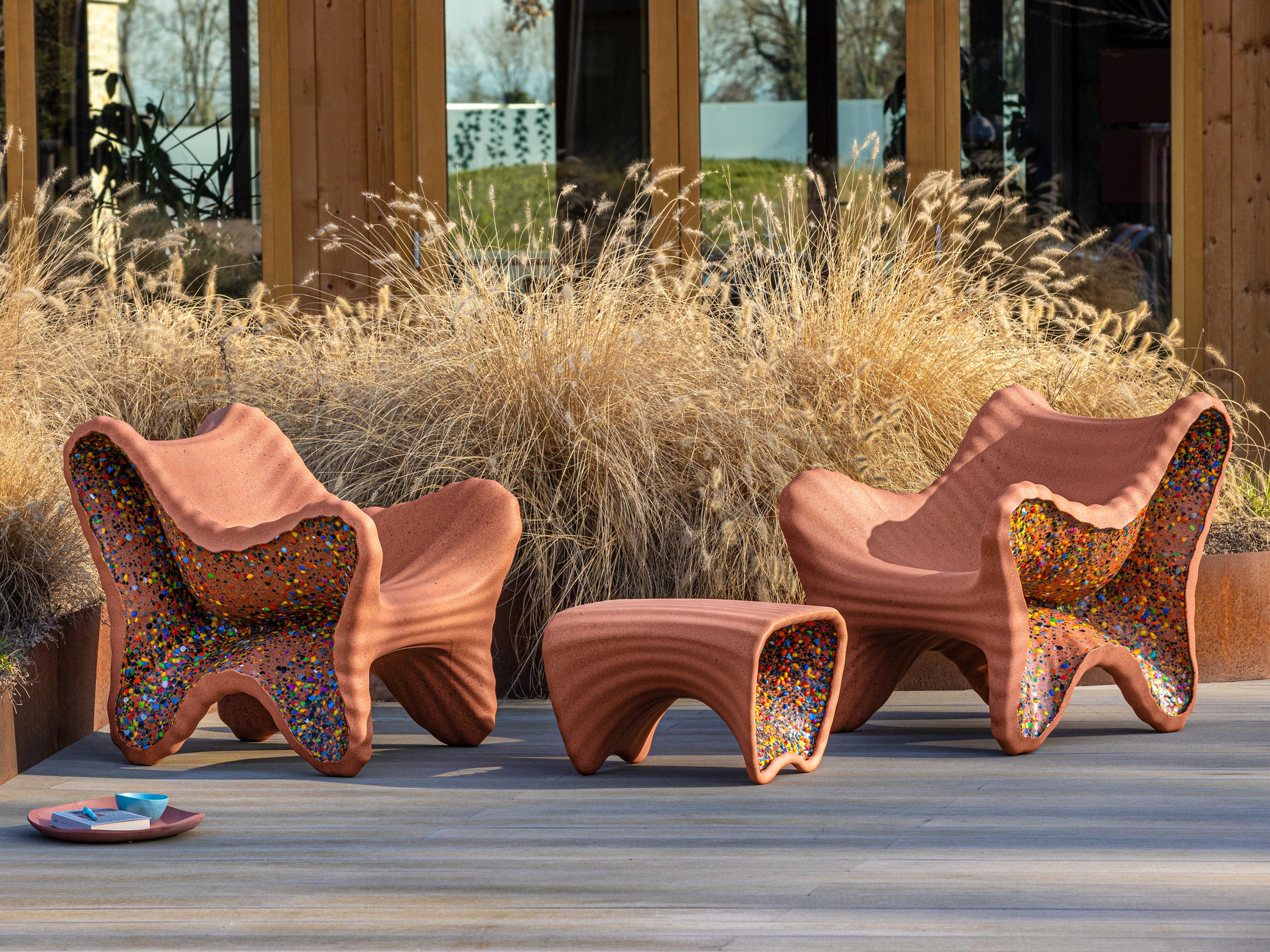 Magis Outdoor In-Side Polypropylene Lounge Set