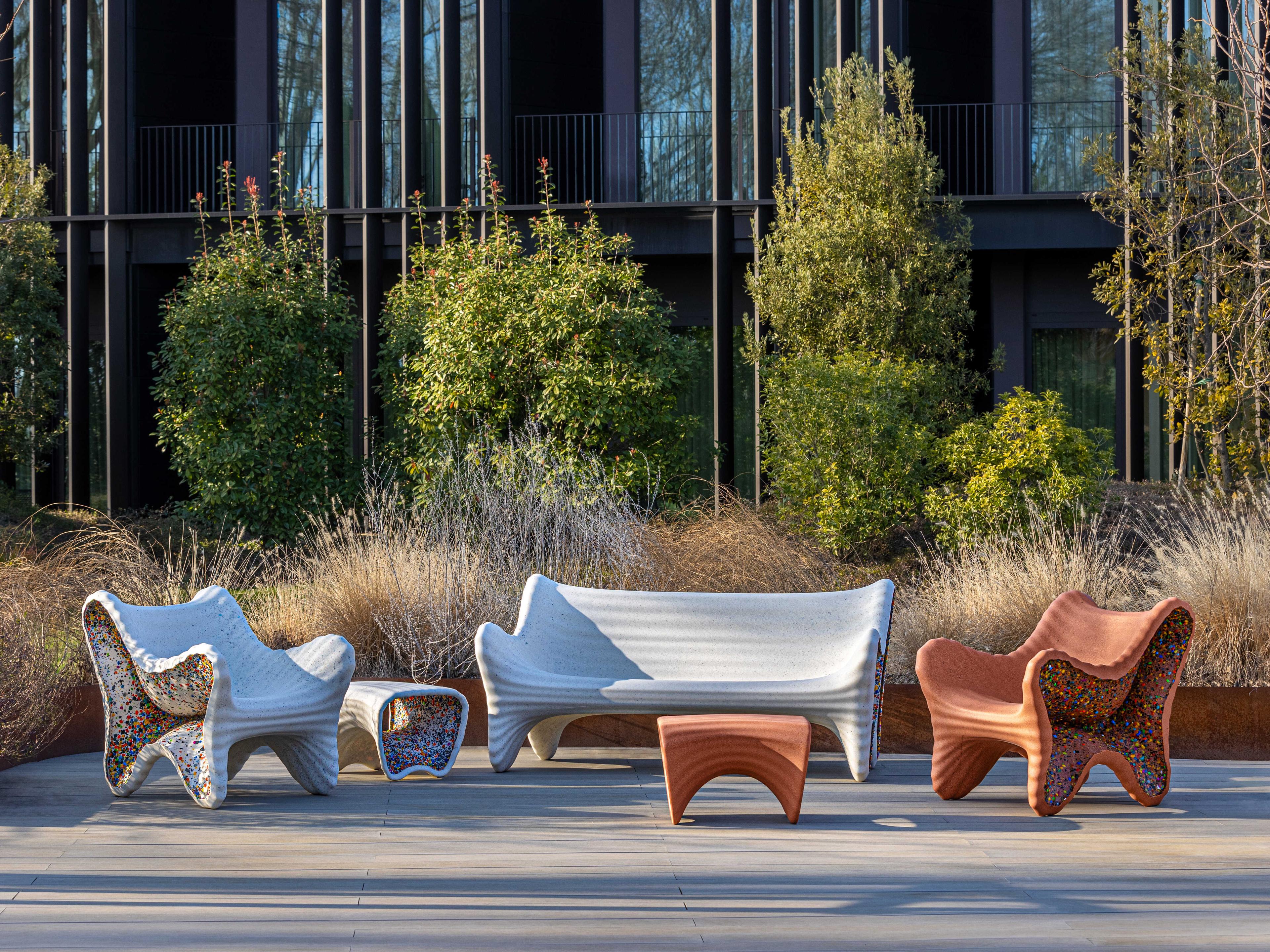 Magis Outdoor In-Side Polypropylene Lounge Set