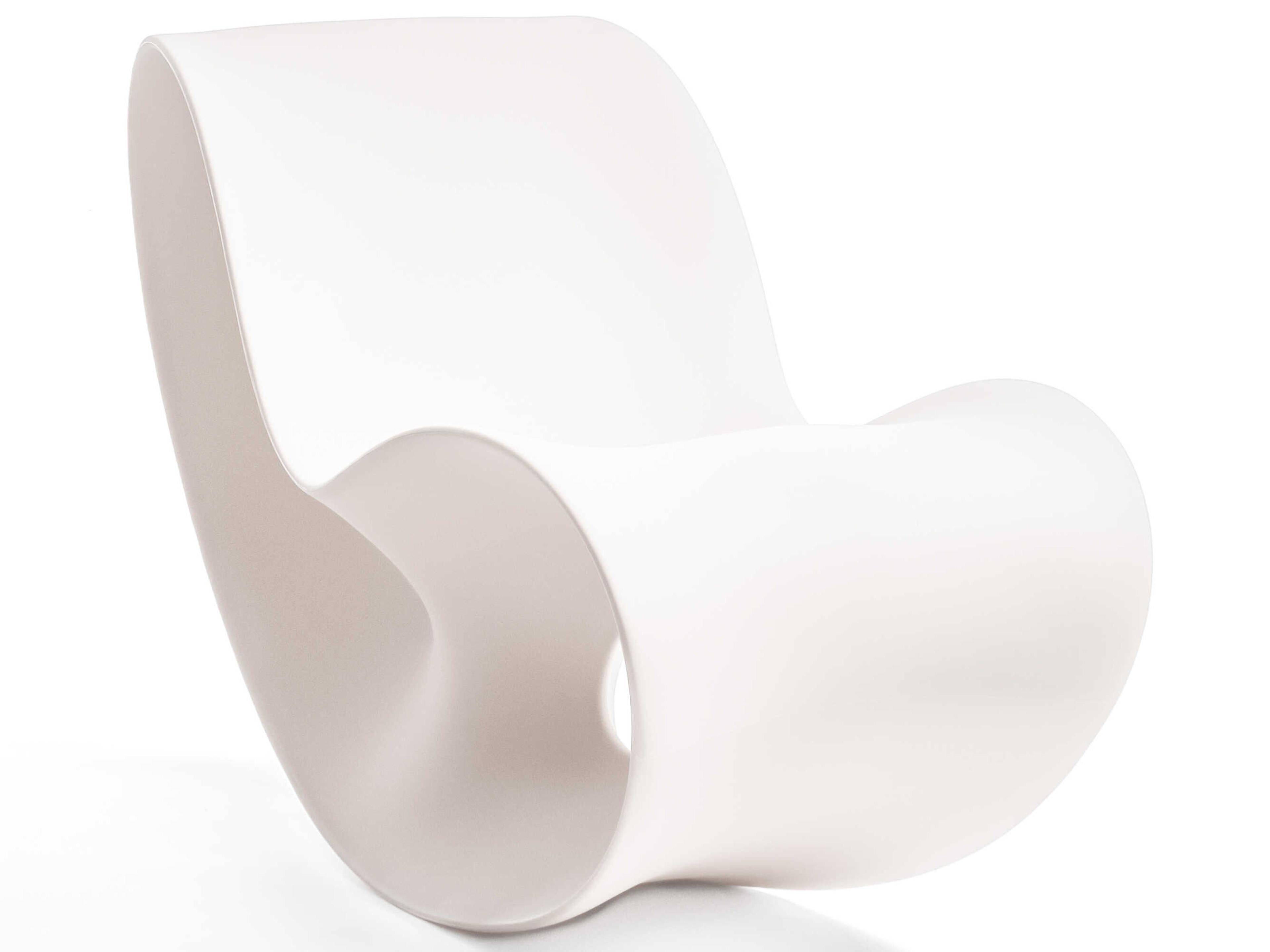 Magis Outdoor Voido White Polypropylene Lounge Chair