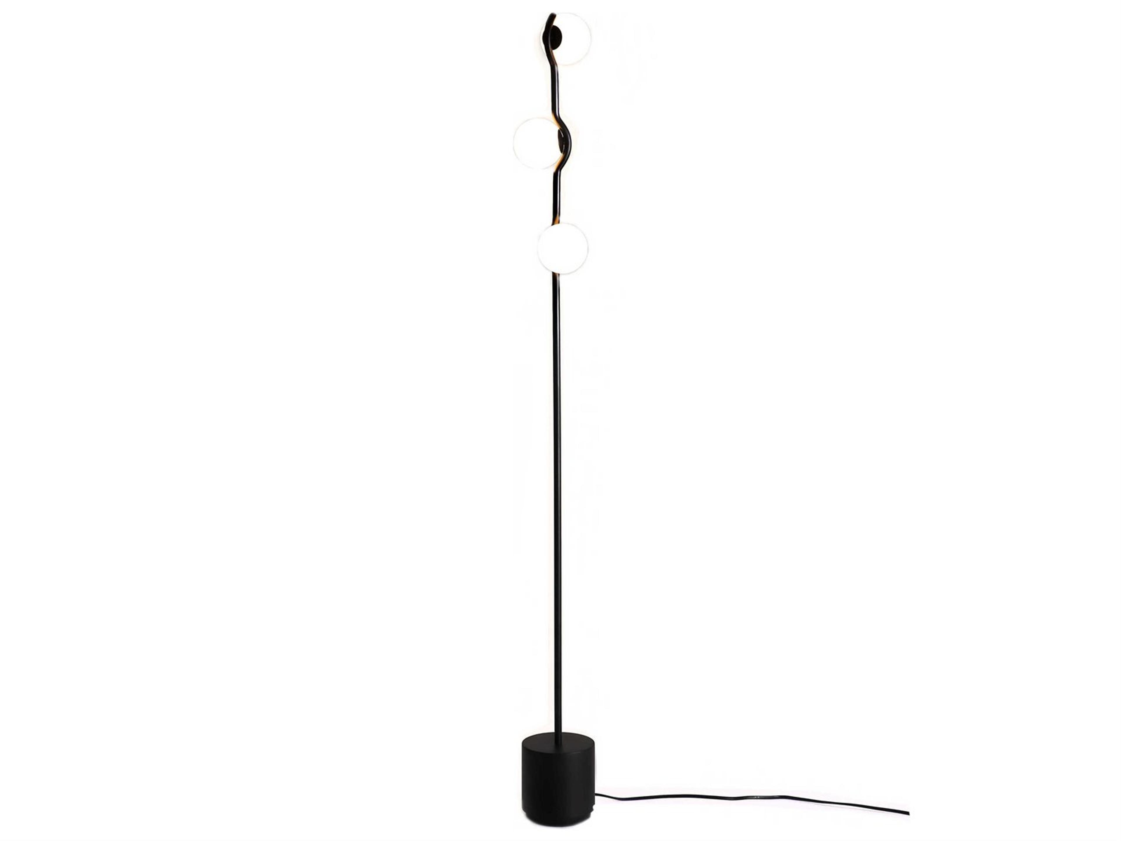 Mobital Pluto Matte Black Floor Lamp