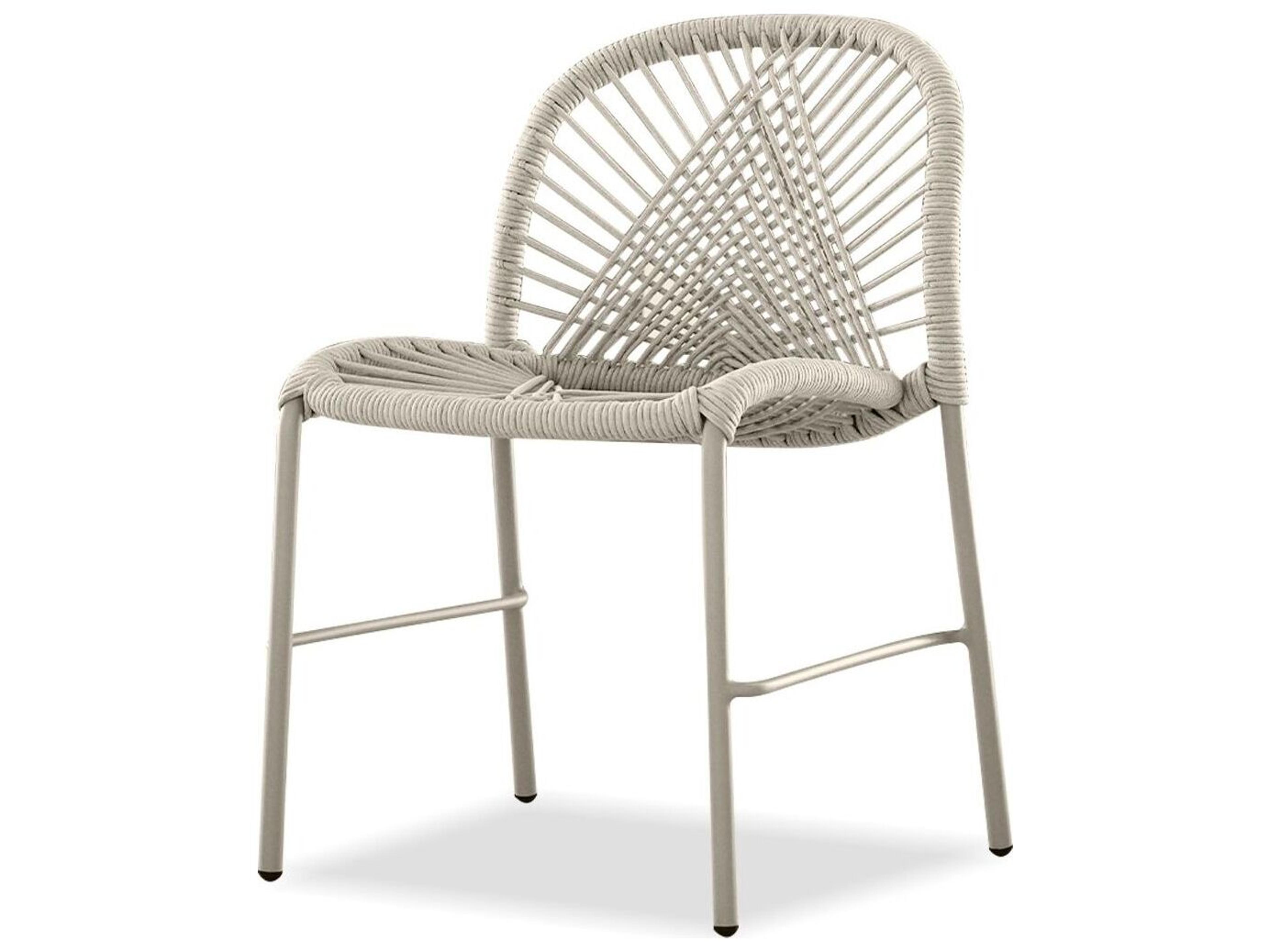 Mobital Kamari White Armless Dining Chair