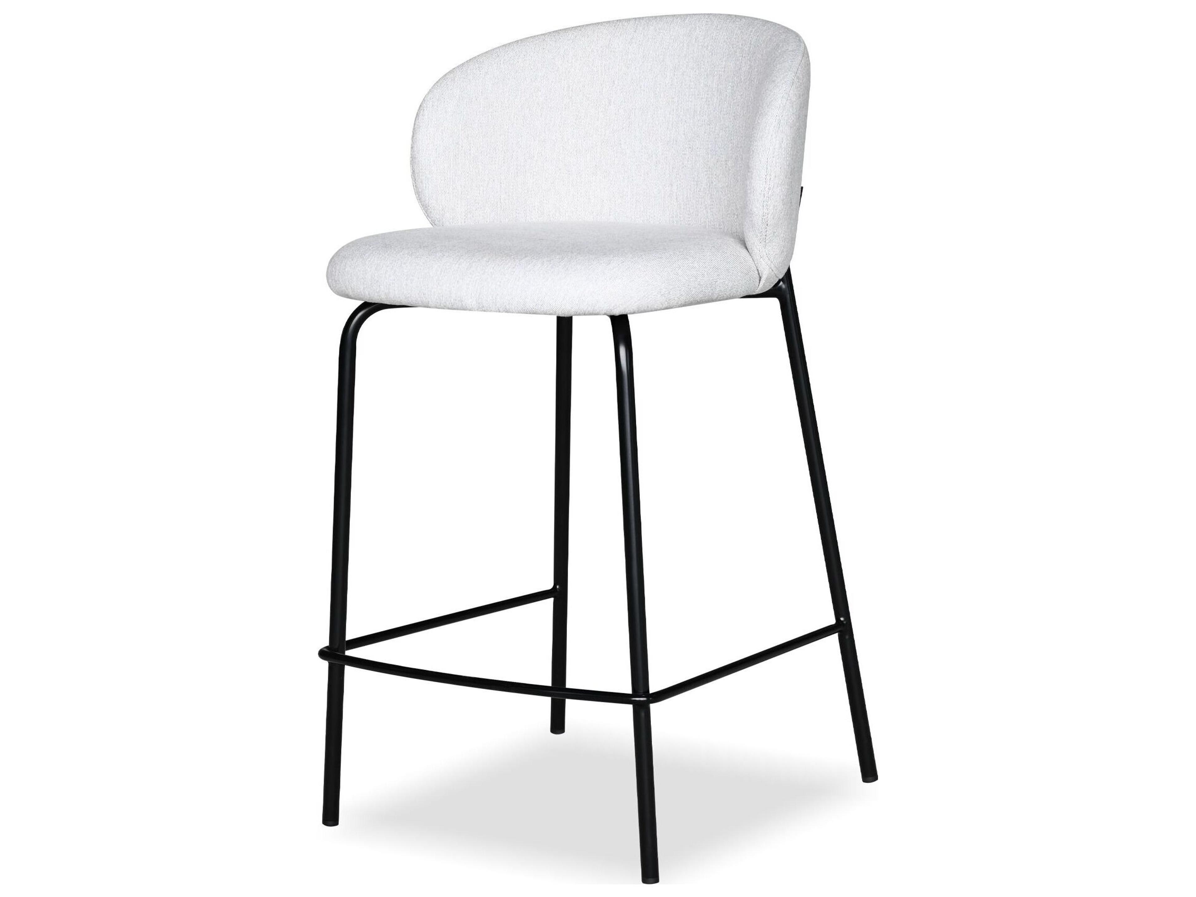 Mobital Shepley Upholstered Poplar Wood Counter Stool