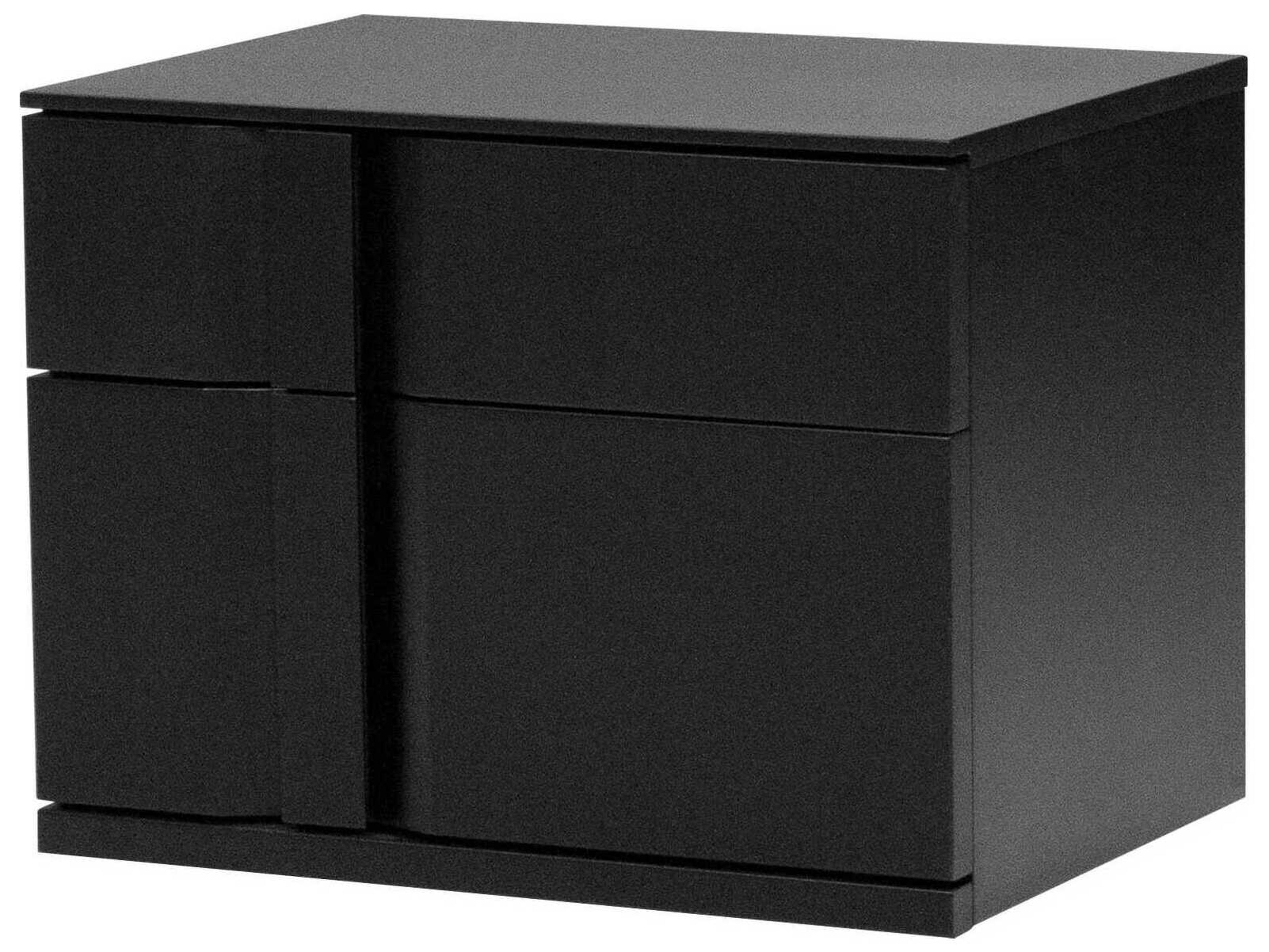 Mobital Carbon 2-Drawers Nightstand