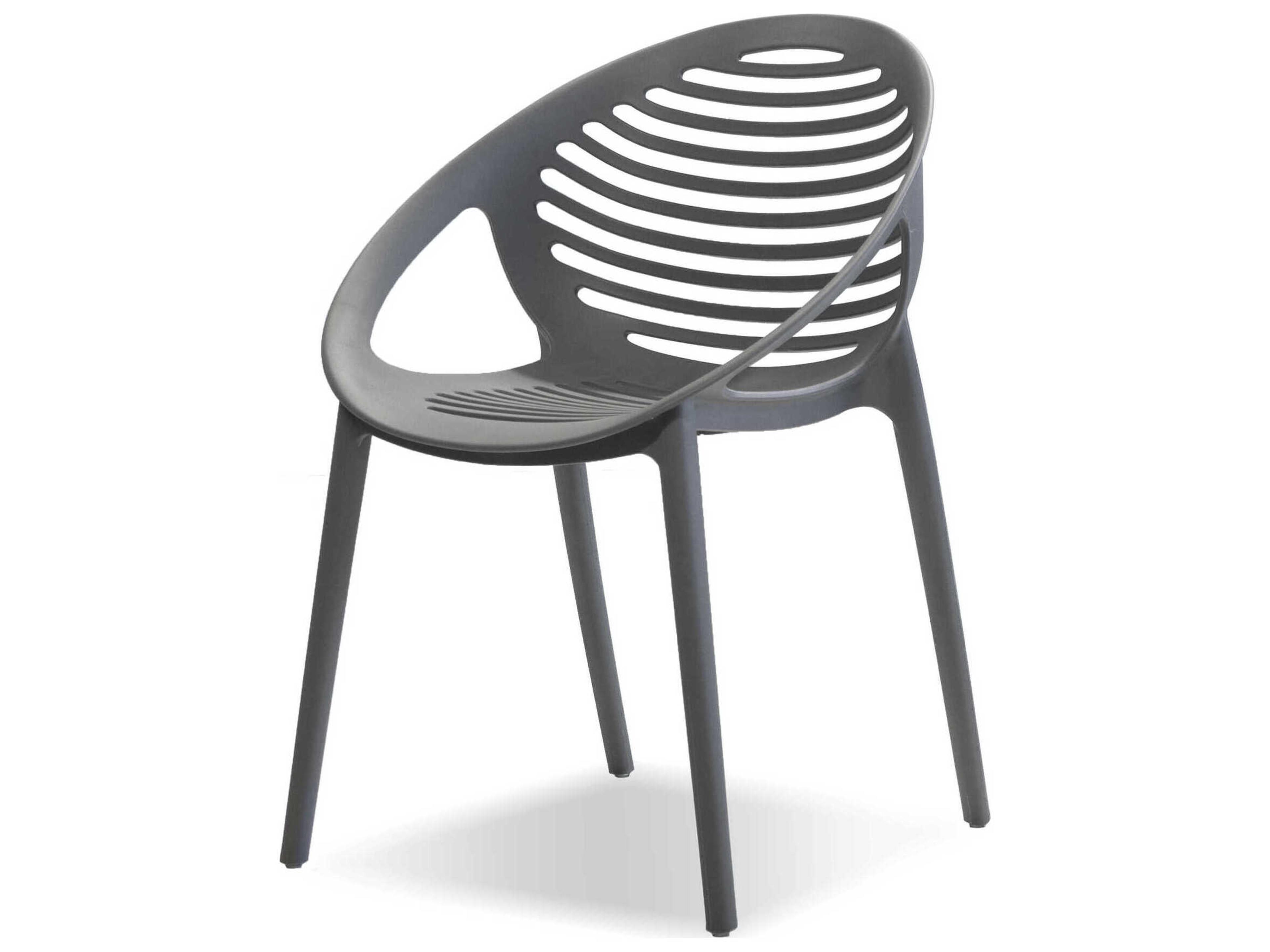 Mobital Gravely Gray Arm Dining Chair