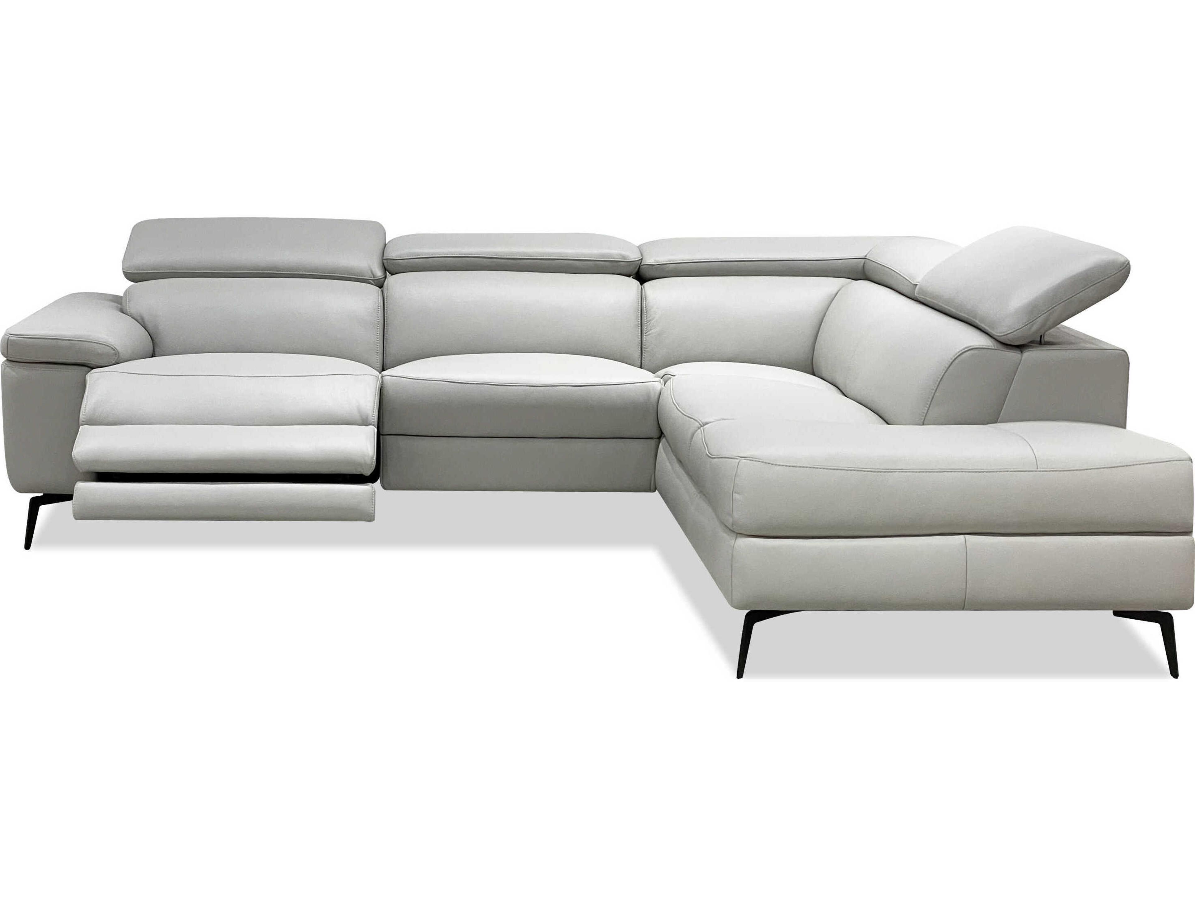 Mobital Camello Leather Sectional Sofa