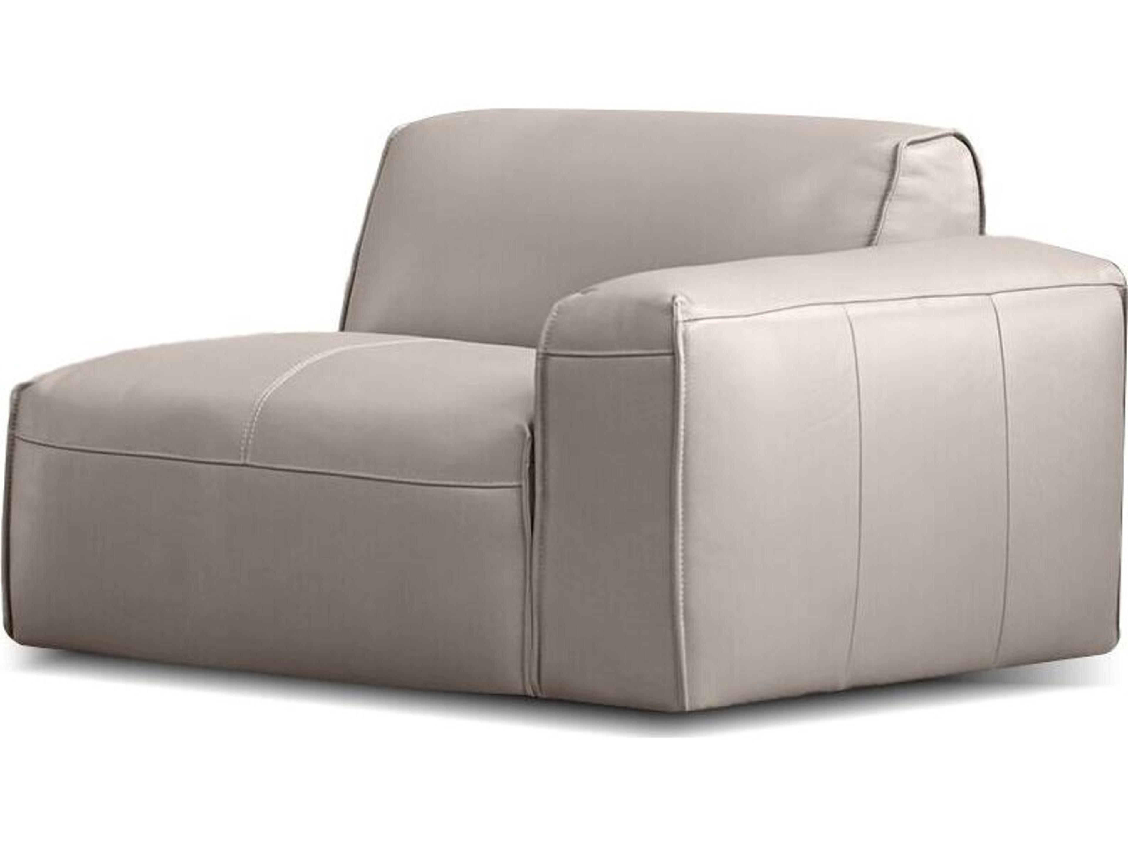 Mobital Boone Beige Leather Modular Chair