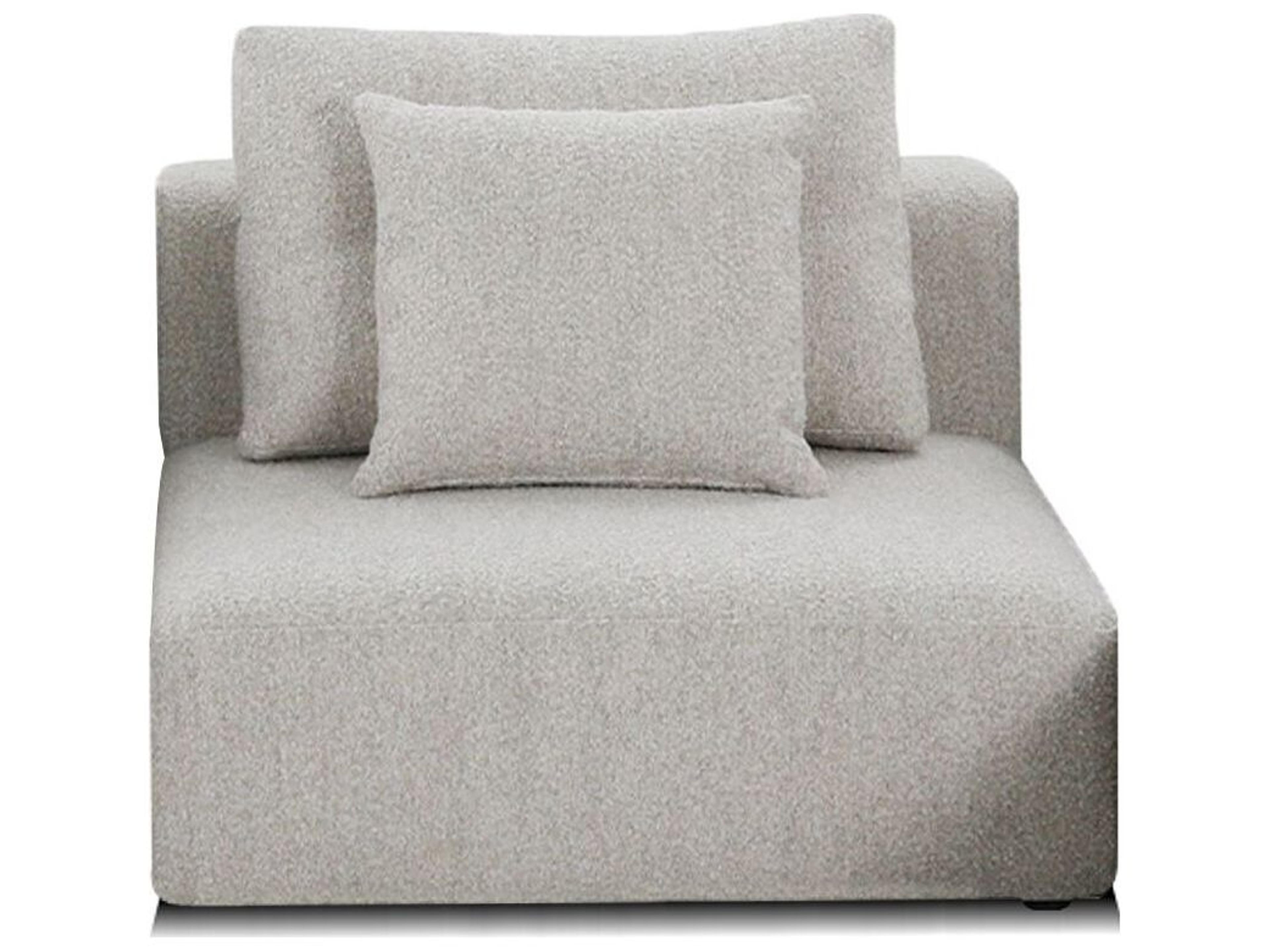 Mobital Como Upholstered Sectional Armless Chair