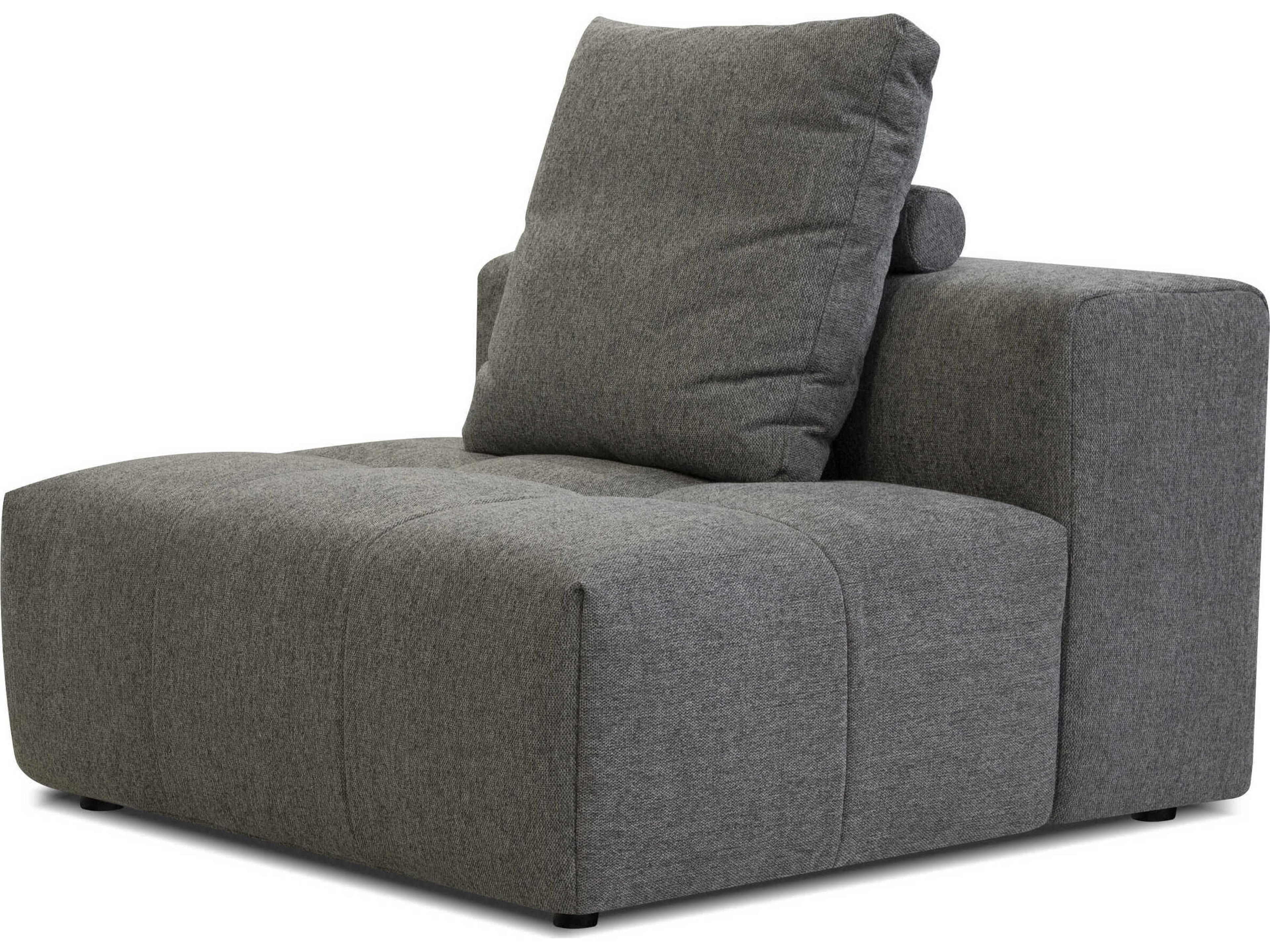 Mobital Mallow Smoke Gray Upholstered Modular