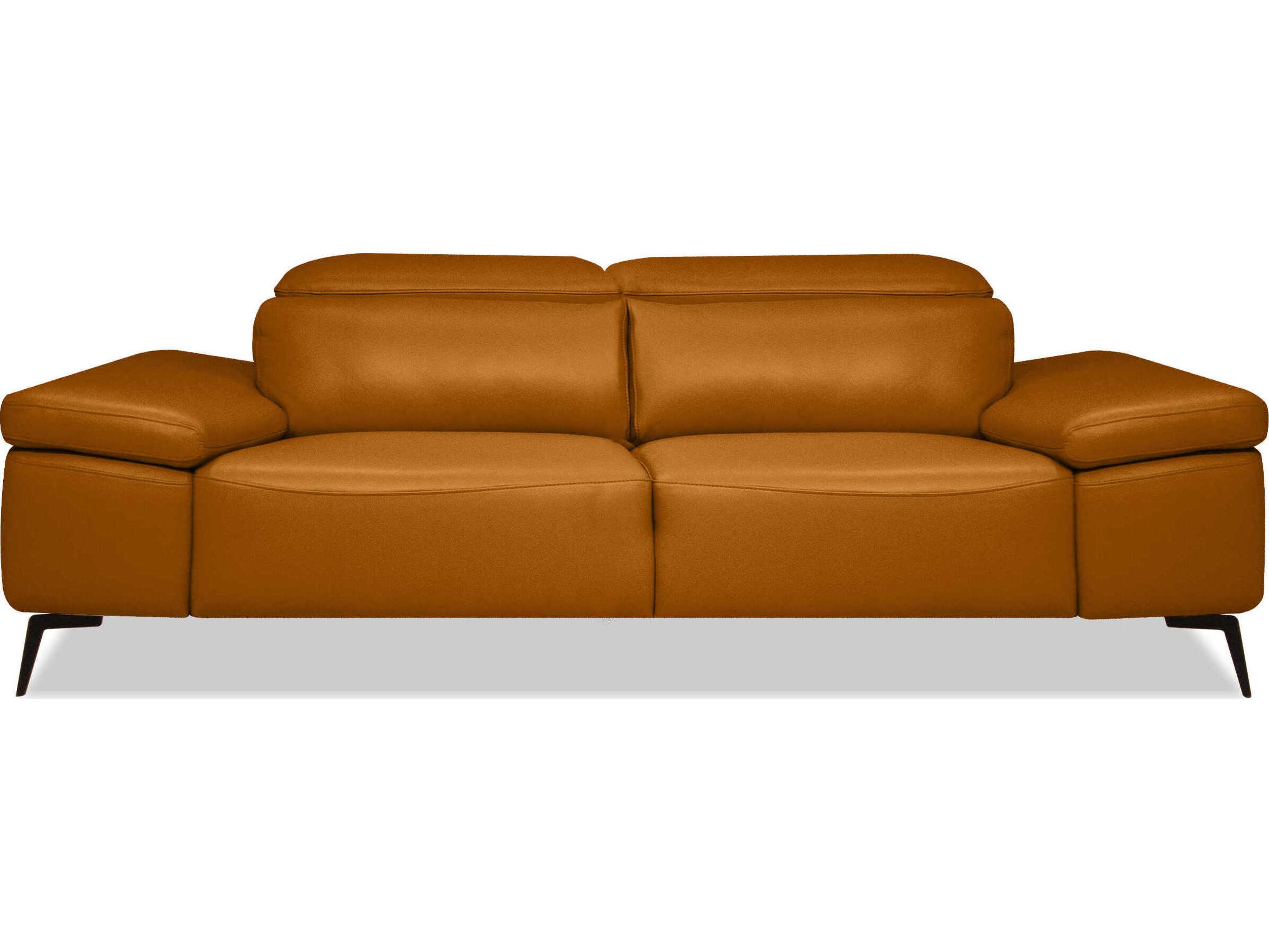 Mobital Camello Camel Brown Leather Sofa