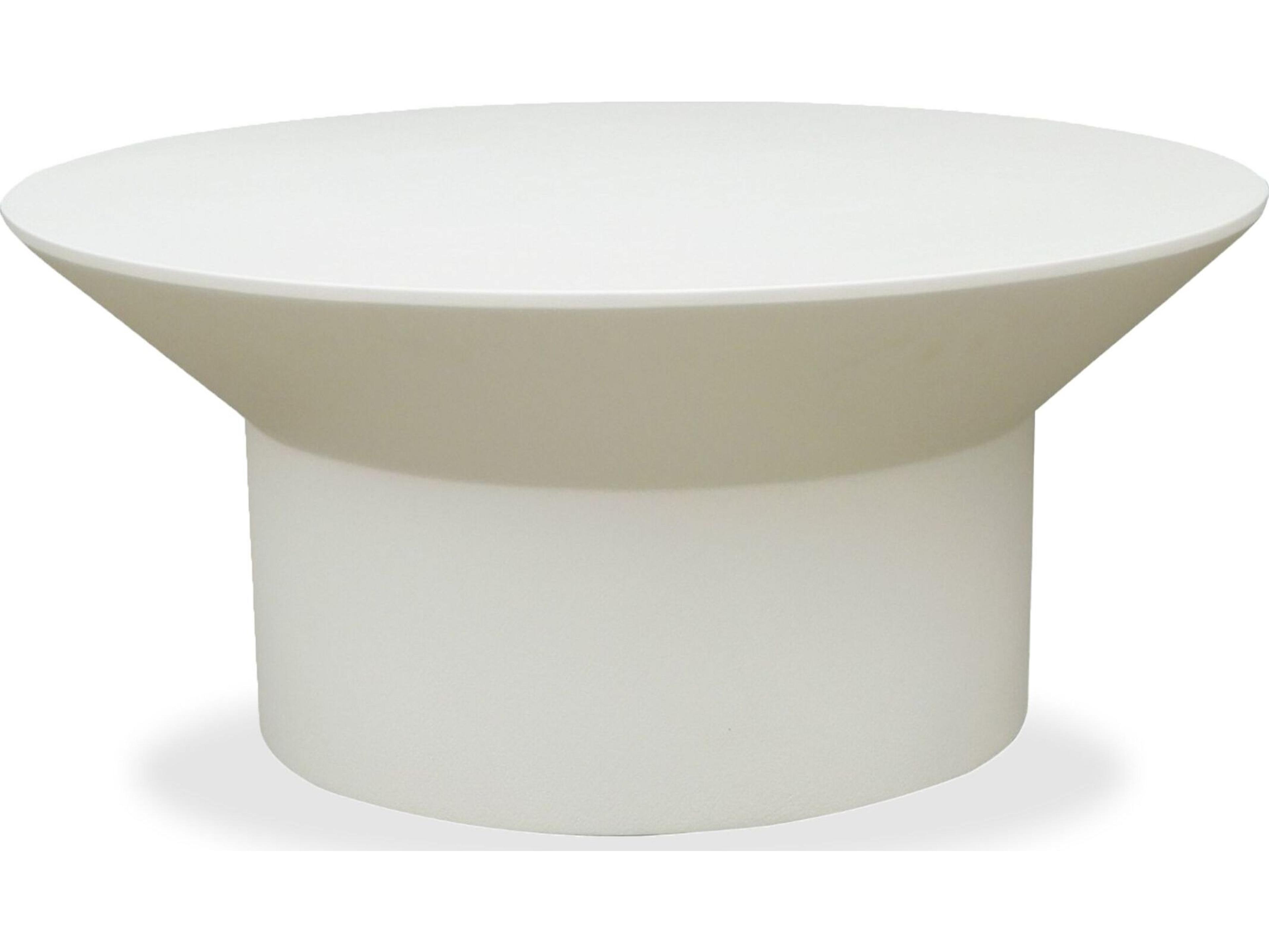 Mobital Boracay Tapioca Concrete Round Coffee Table