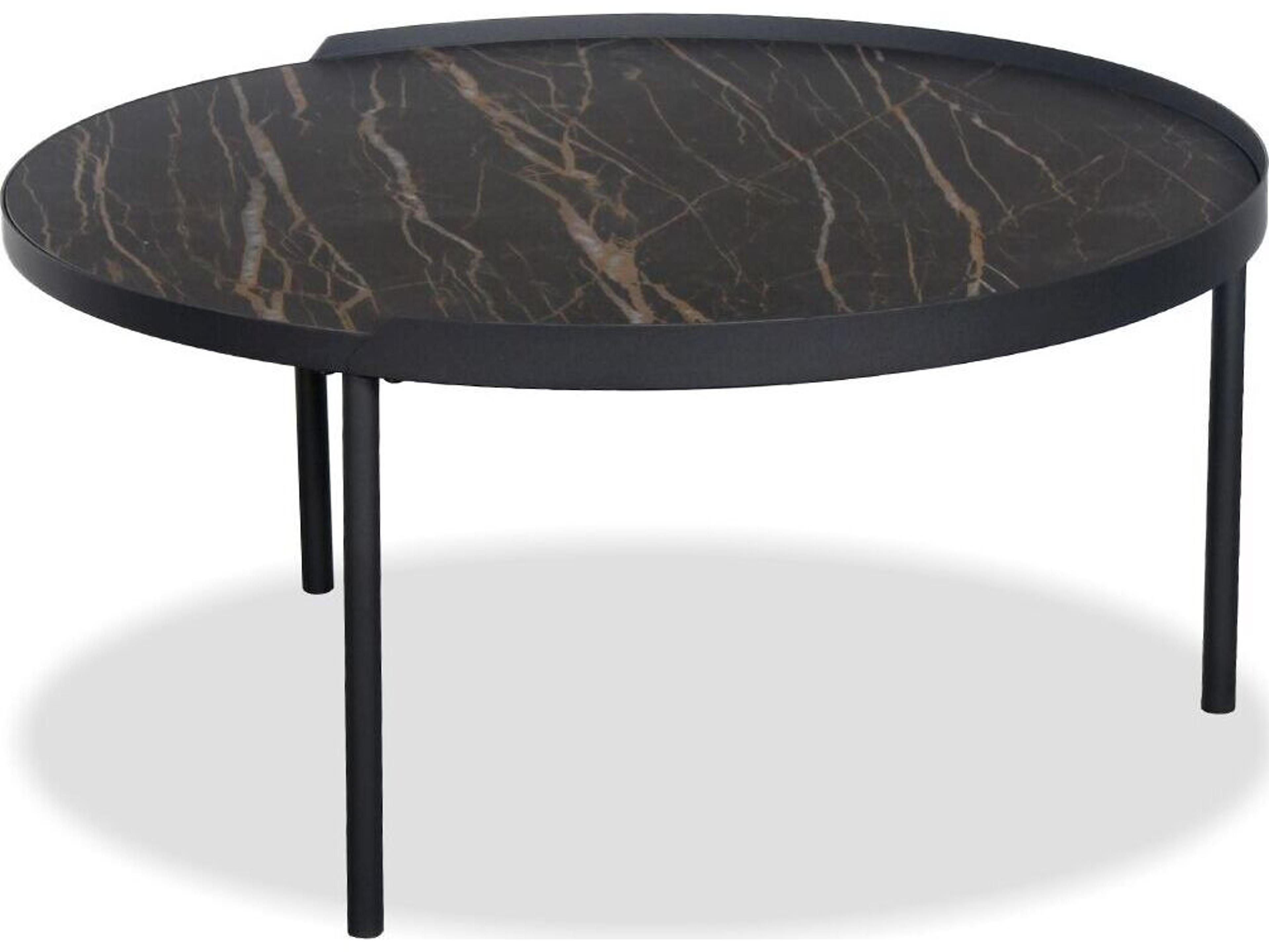 Mobital Coast Round Ceramic Coffee Table