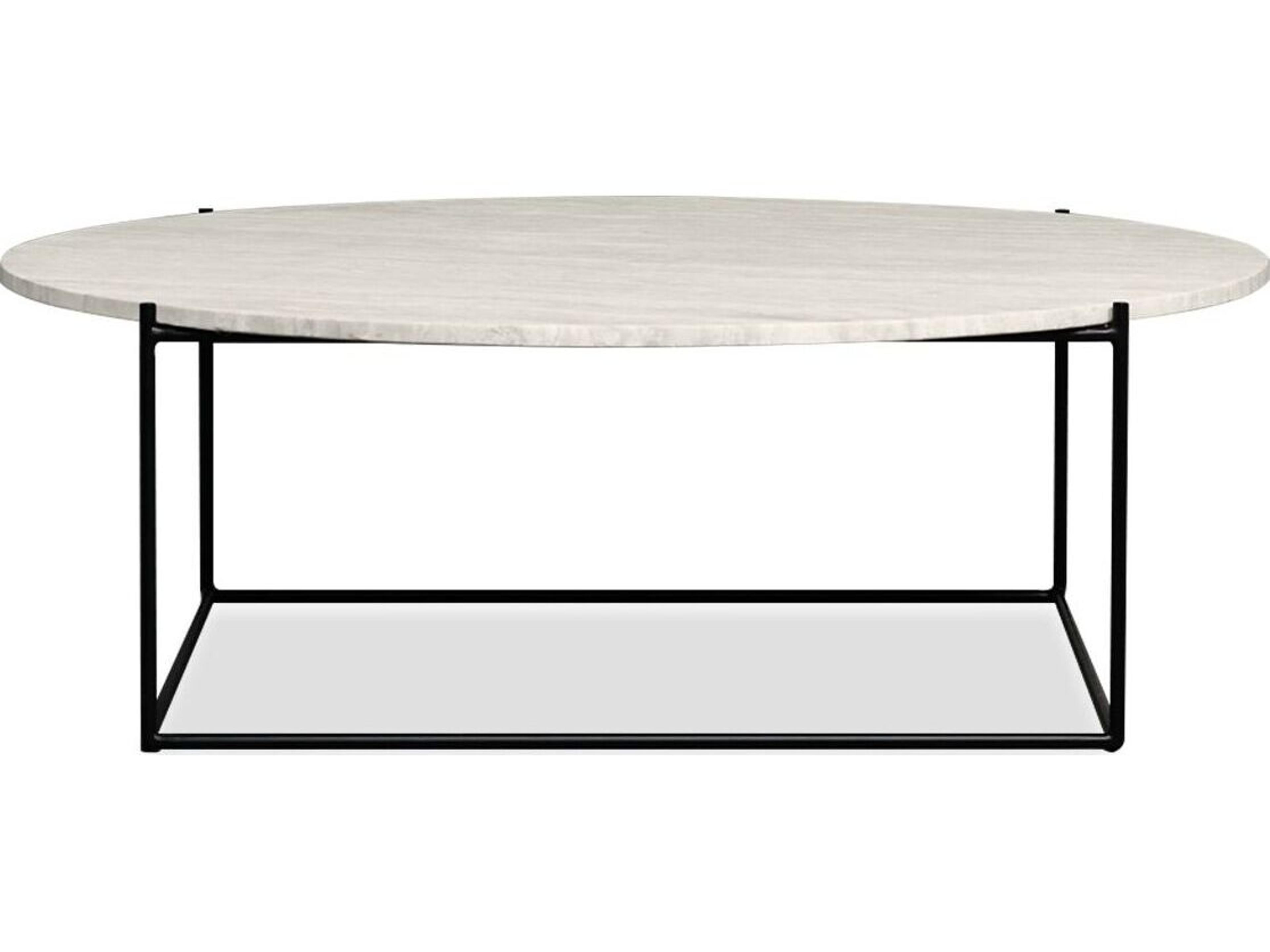 Mobital Lola Round Stone Coffee Table