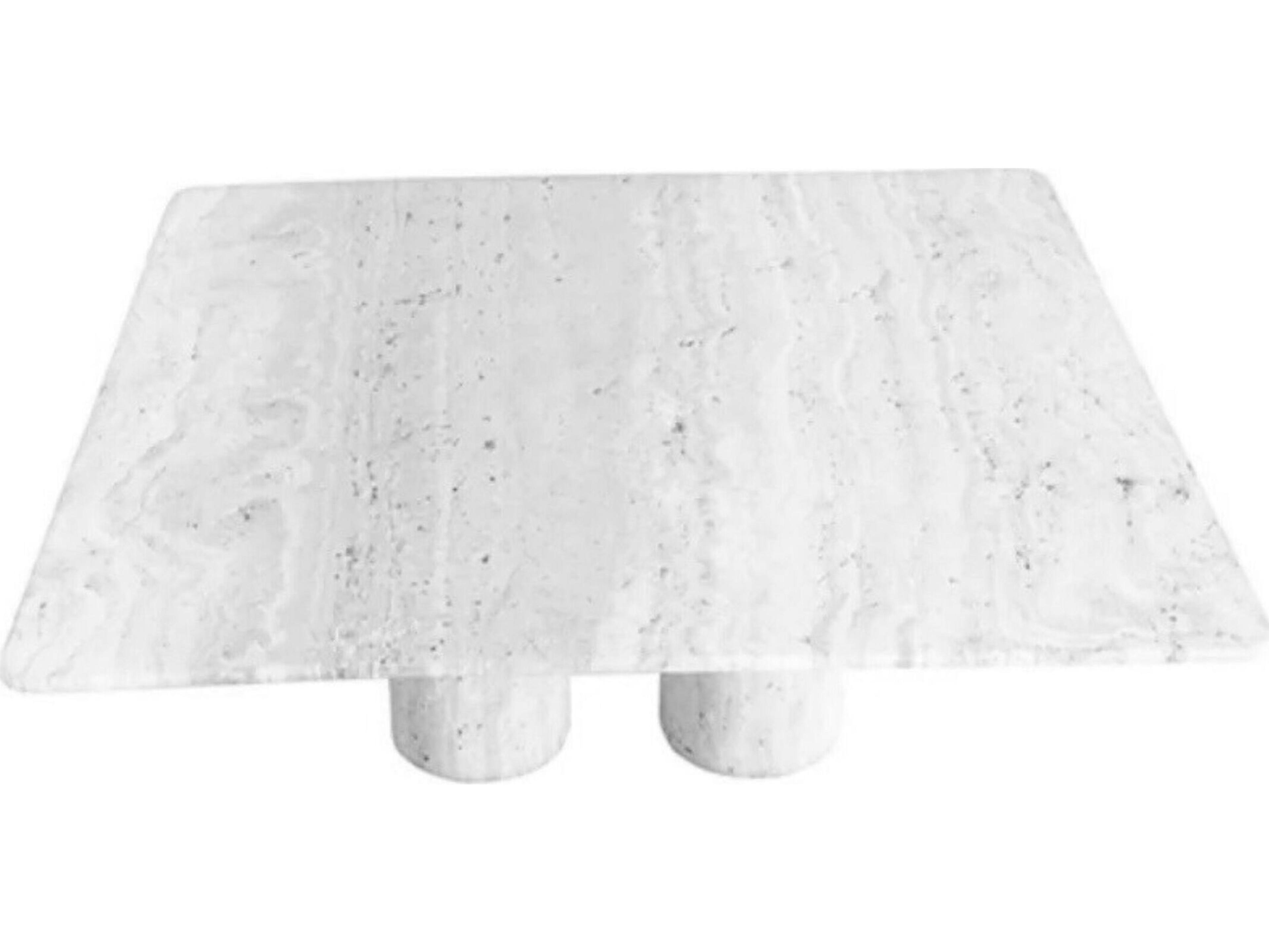 Shelter Square Stone Coffee Table