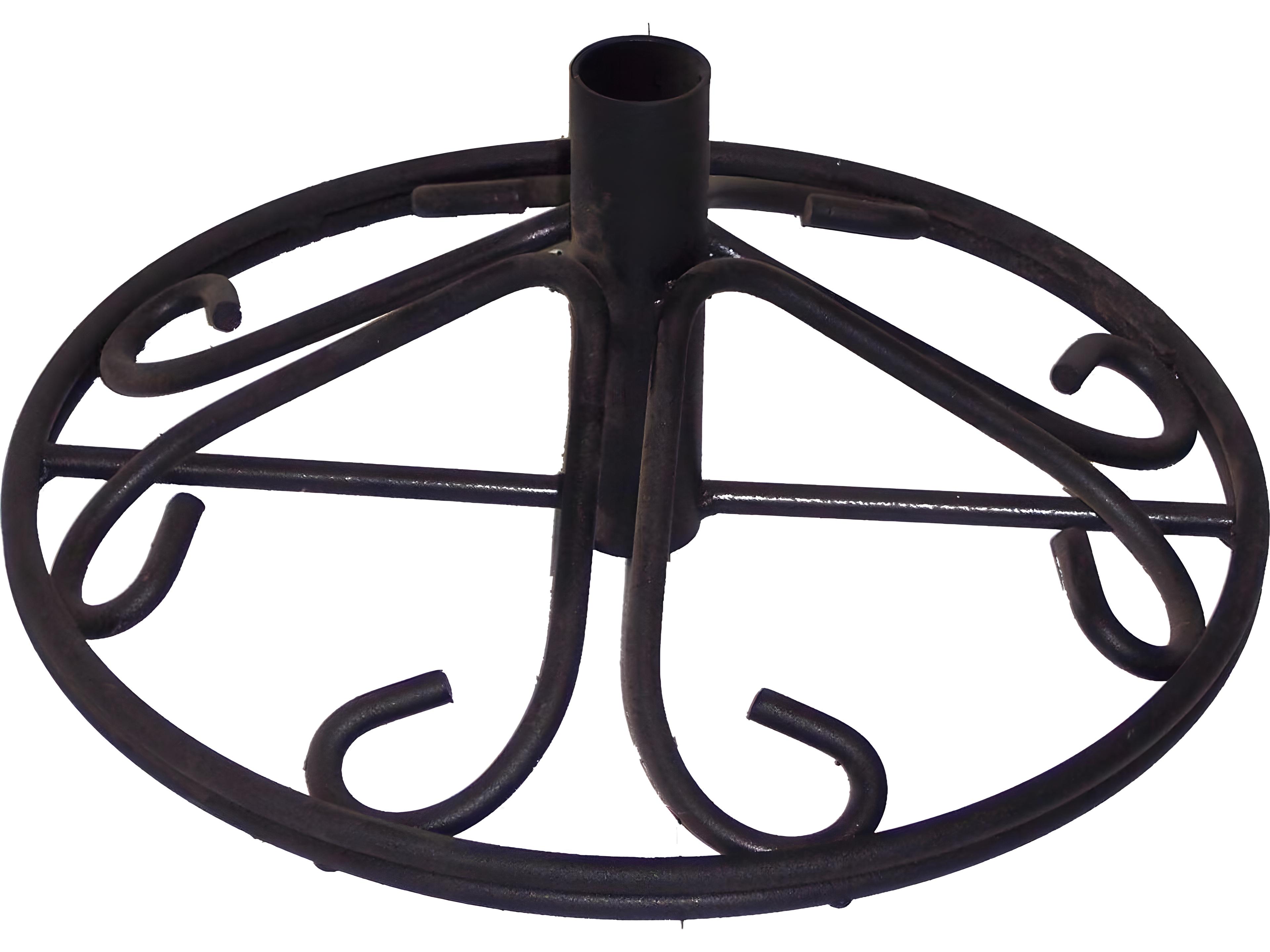 Meadowcraft Wrought Iron Umbrella Base