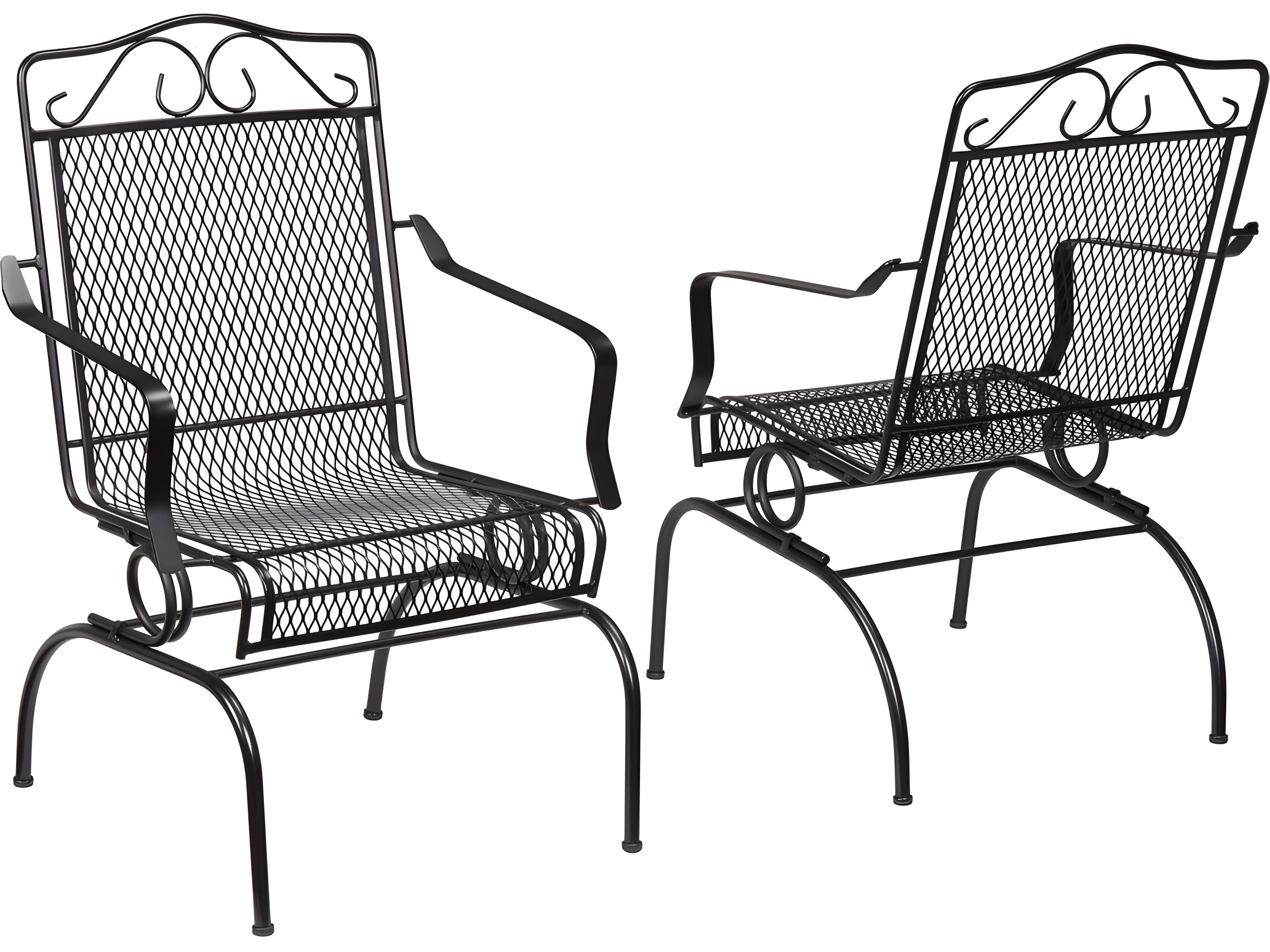 Meadowcraft Summer Breeze Action Chair Set of 2