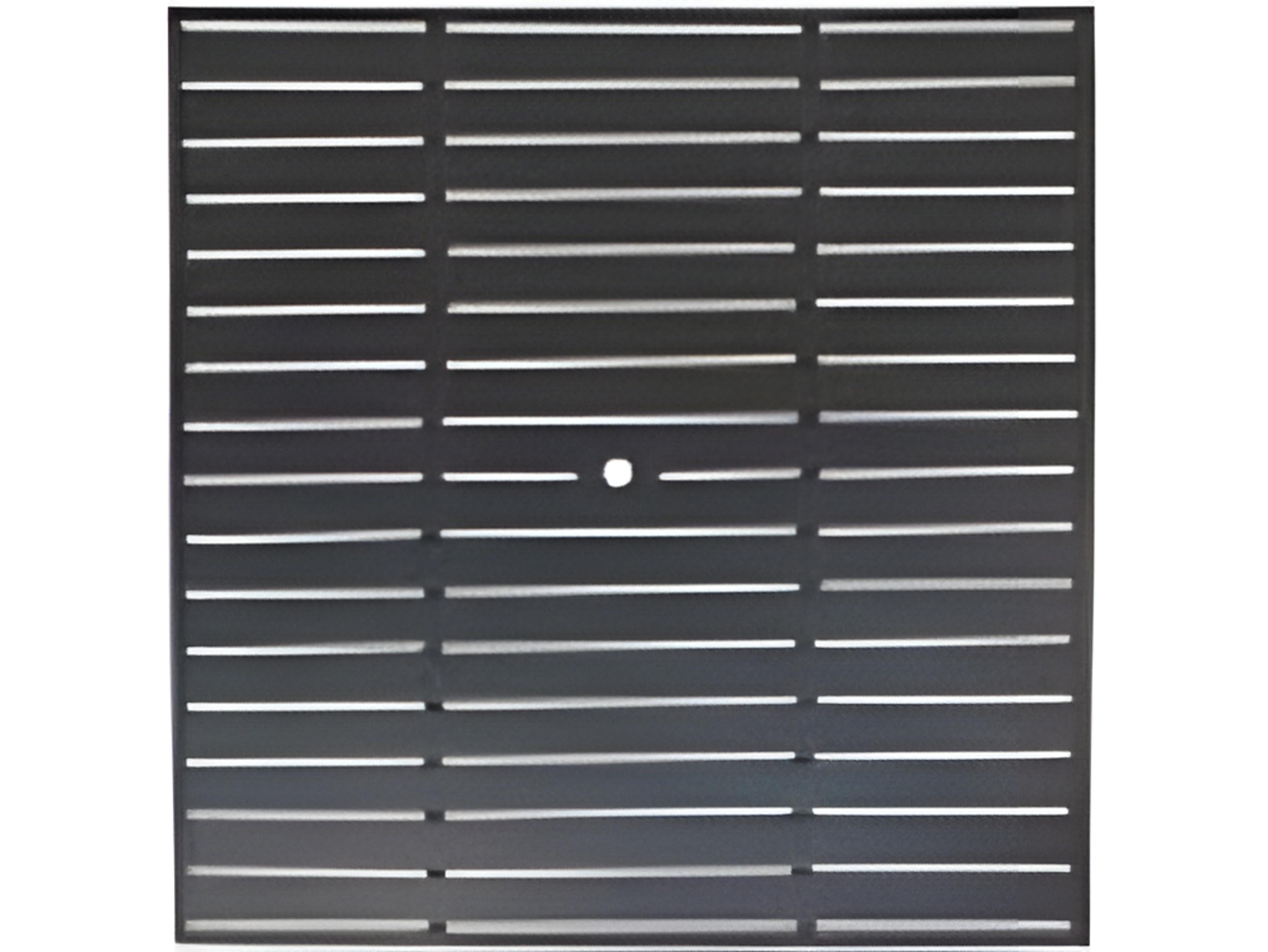 Meadowcraft Slat Wrought Iron Square Table Top