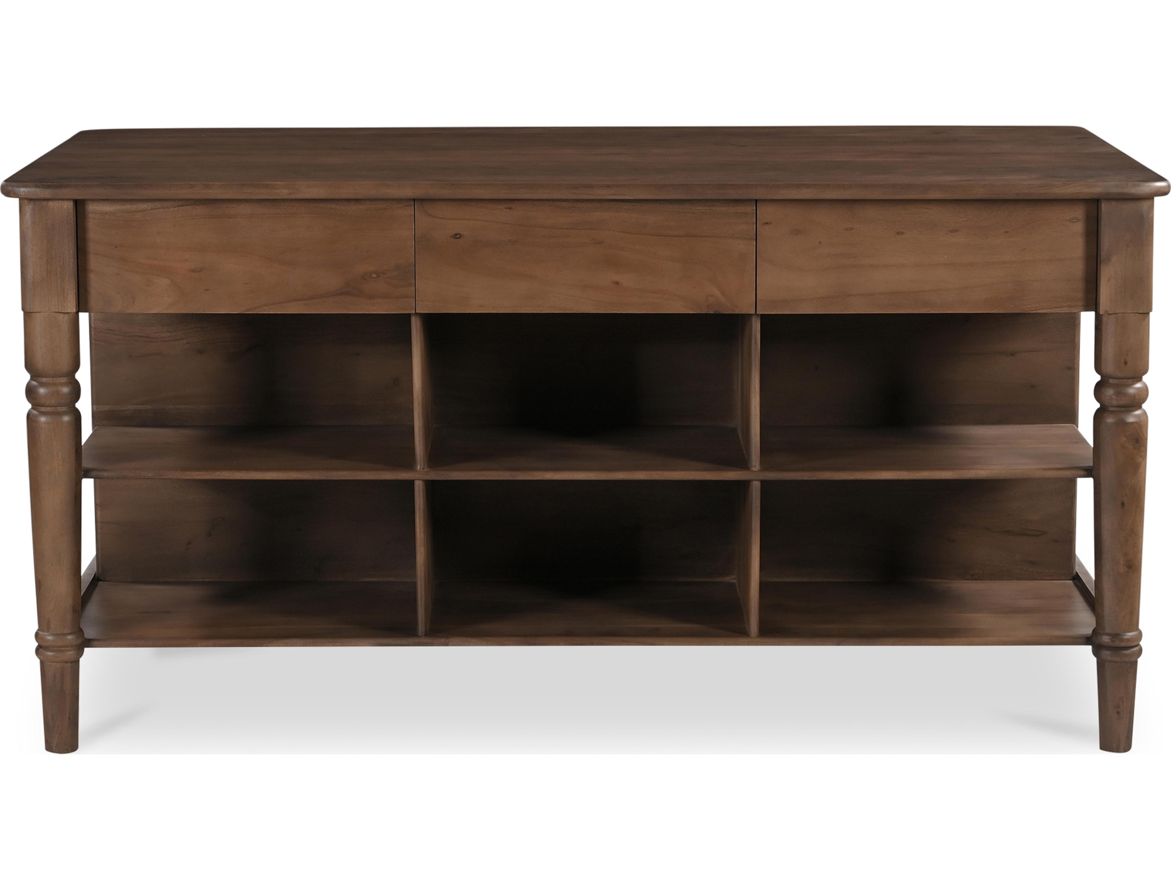 Moe's Home Russet Wood Brown Bar Cart