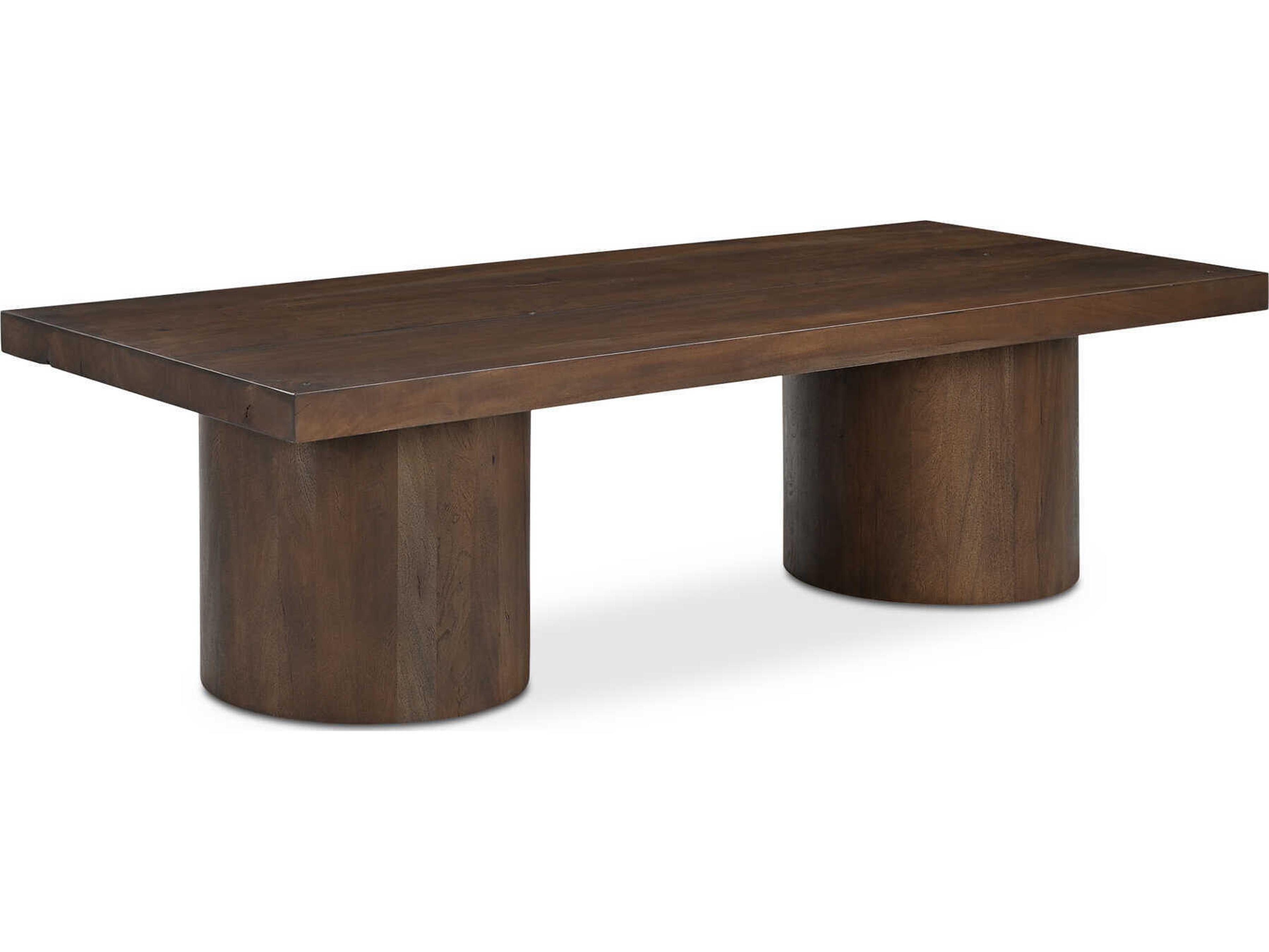 Moe's Home Hadley Rectangular Wood Warm Brown Neem Coffee Table
