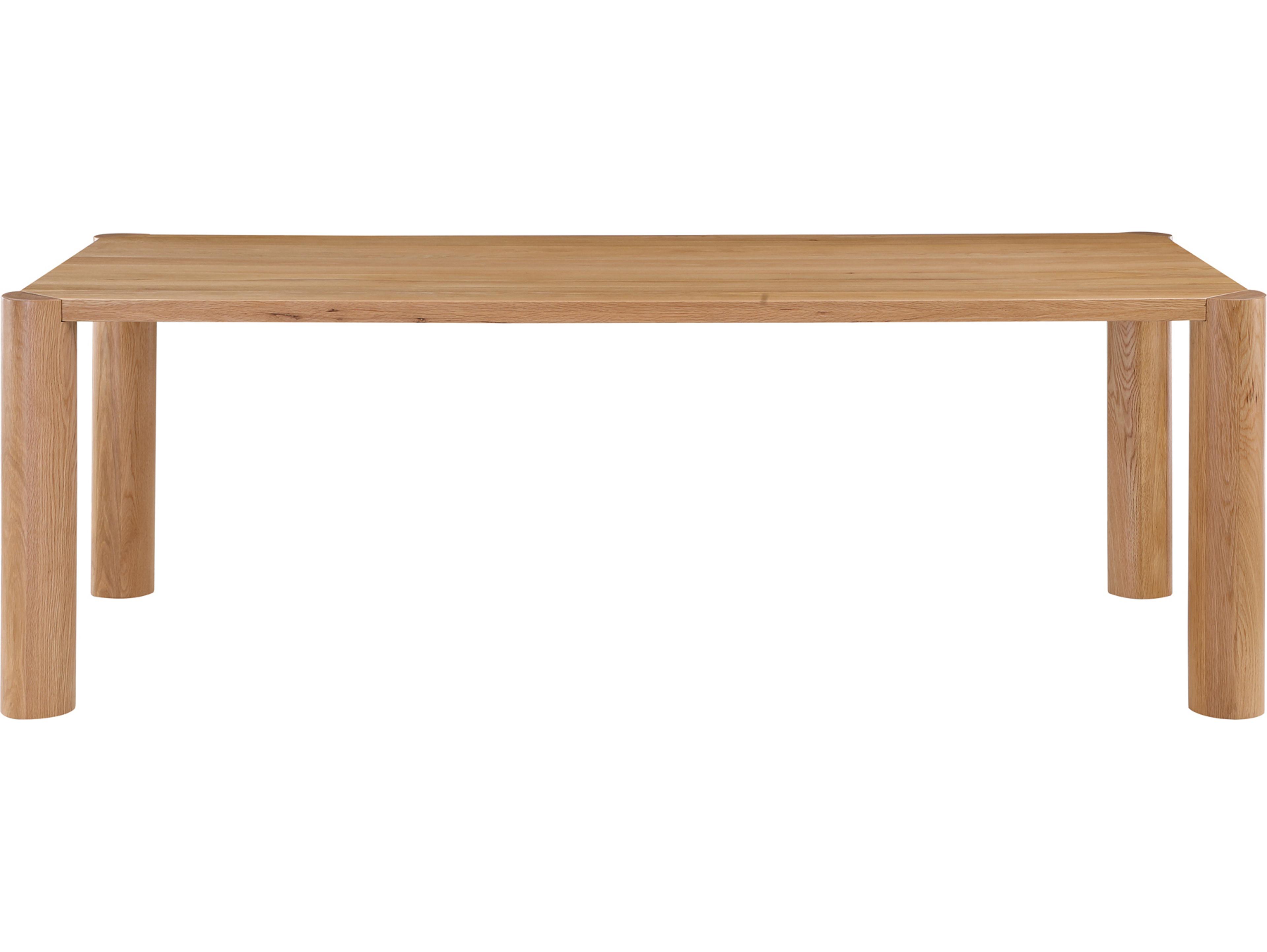 Moe's Home Post Small Dining Table Natural Oak