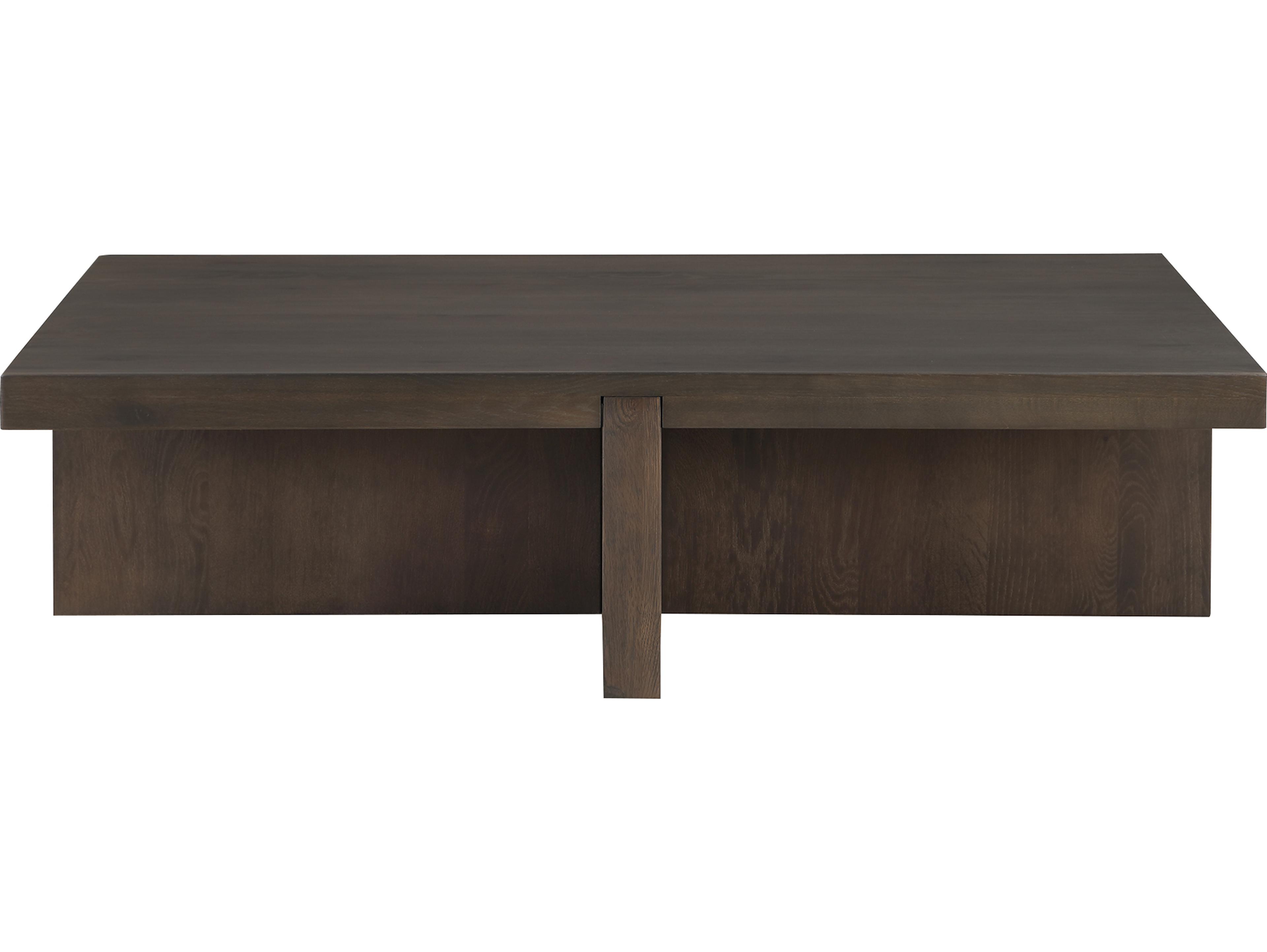 Moe's Home Folke Rectangular Wood Brown Coffee Table