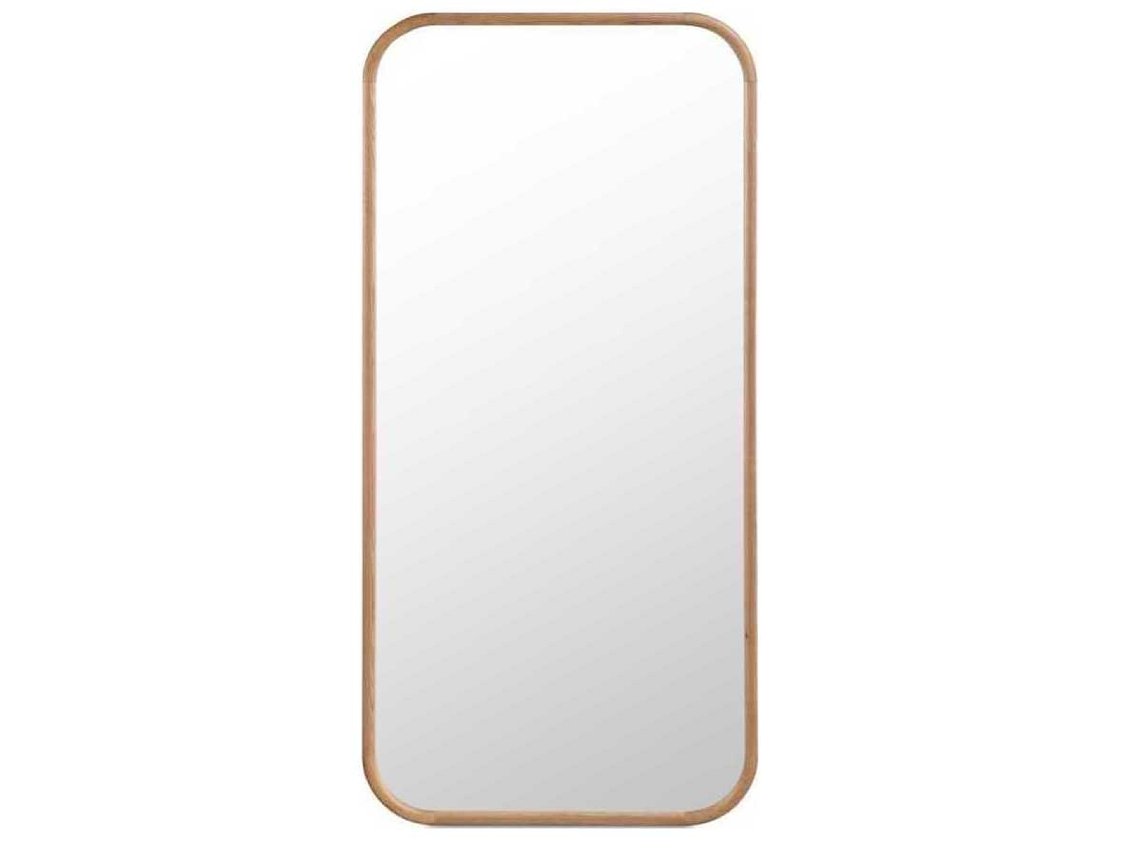 Moe's Home Kai Natural Rectangular Floor Mirror