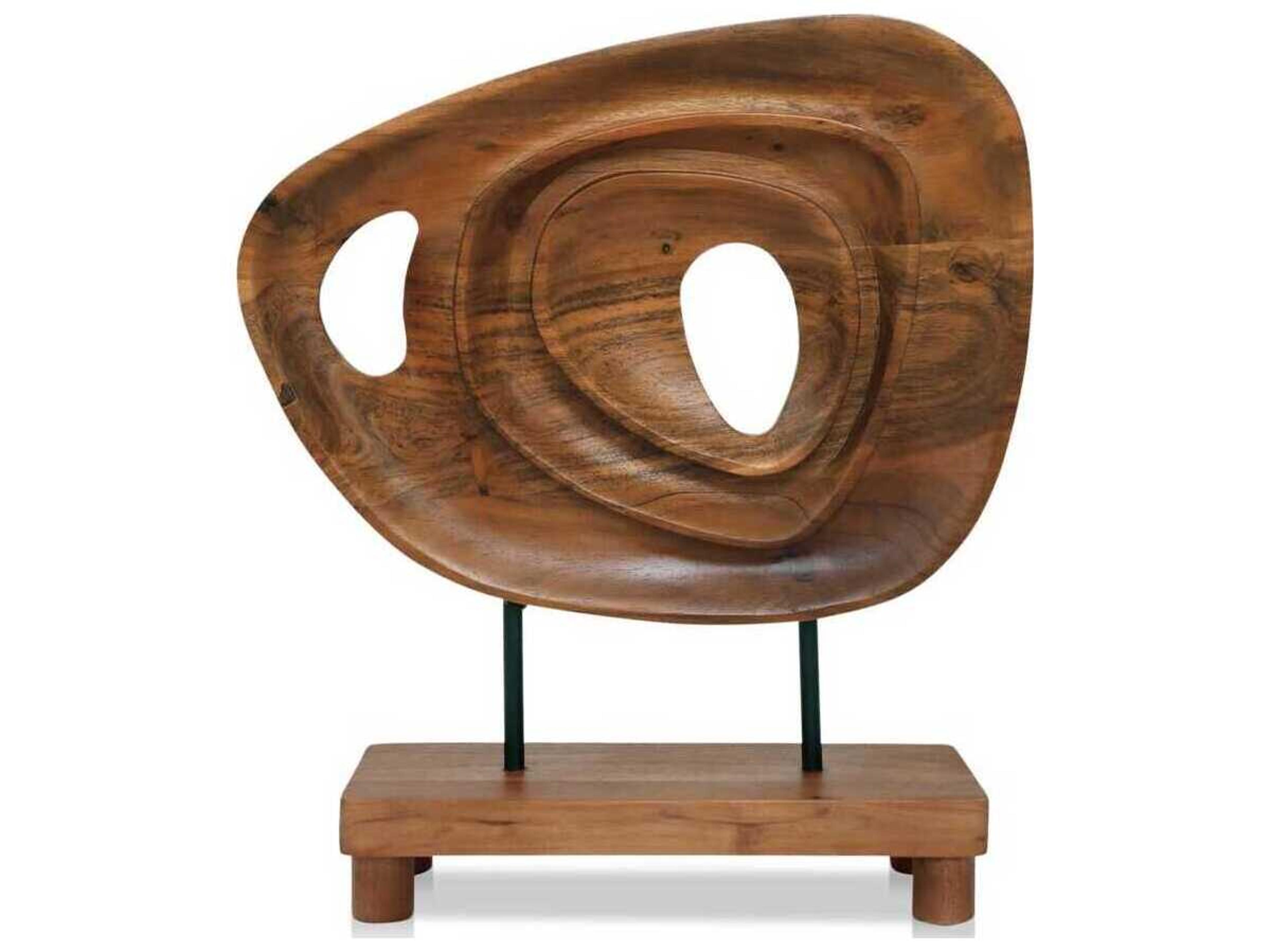 Moe's Home Saddler Natural Acacia Sculpture