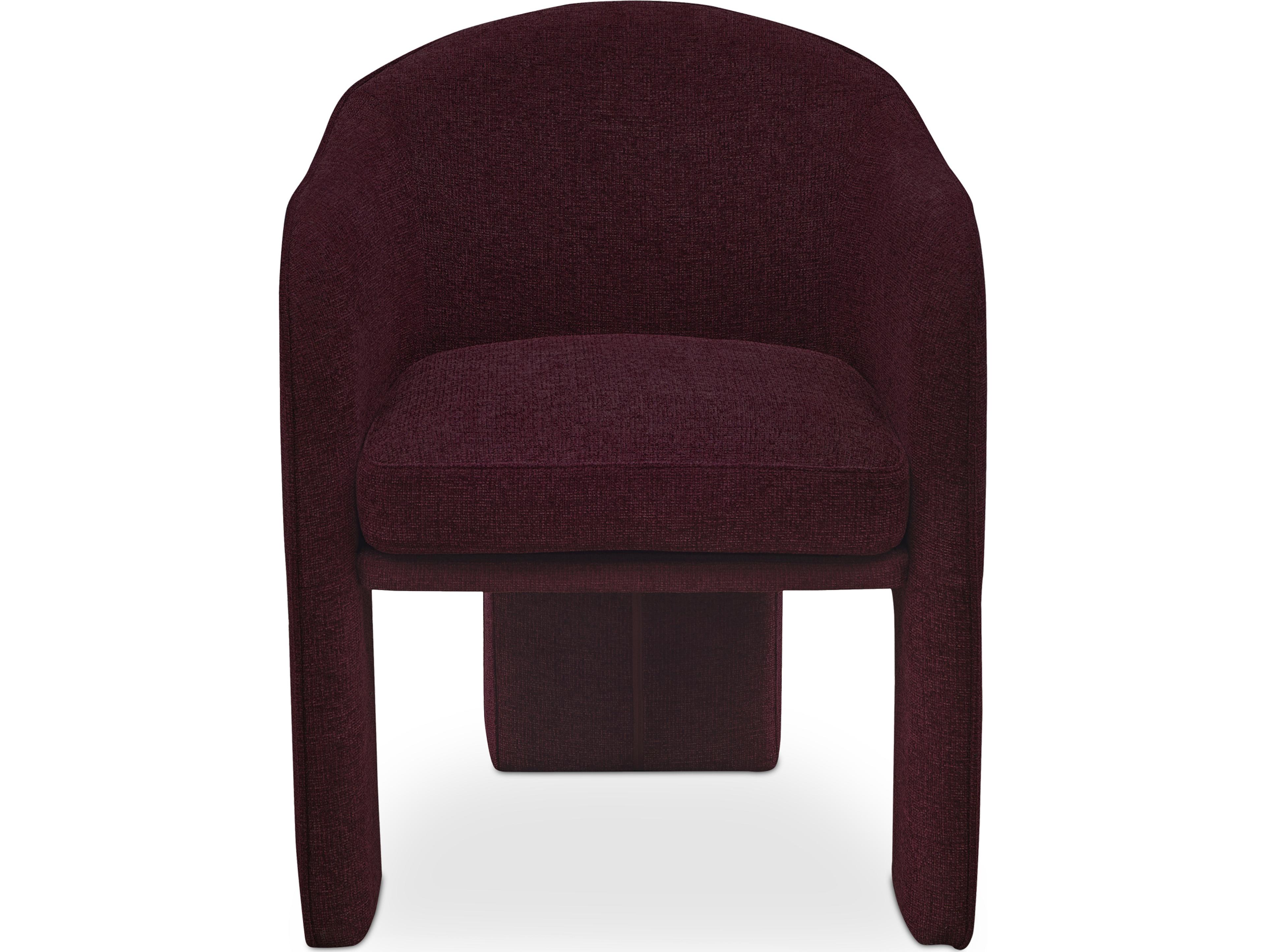 Moe's Home Clara Dining Chair Plum