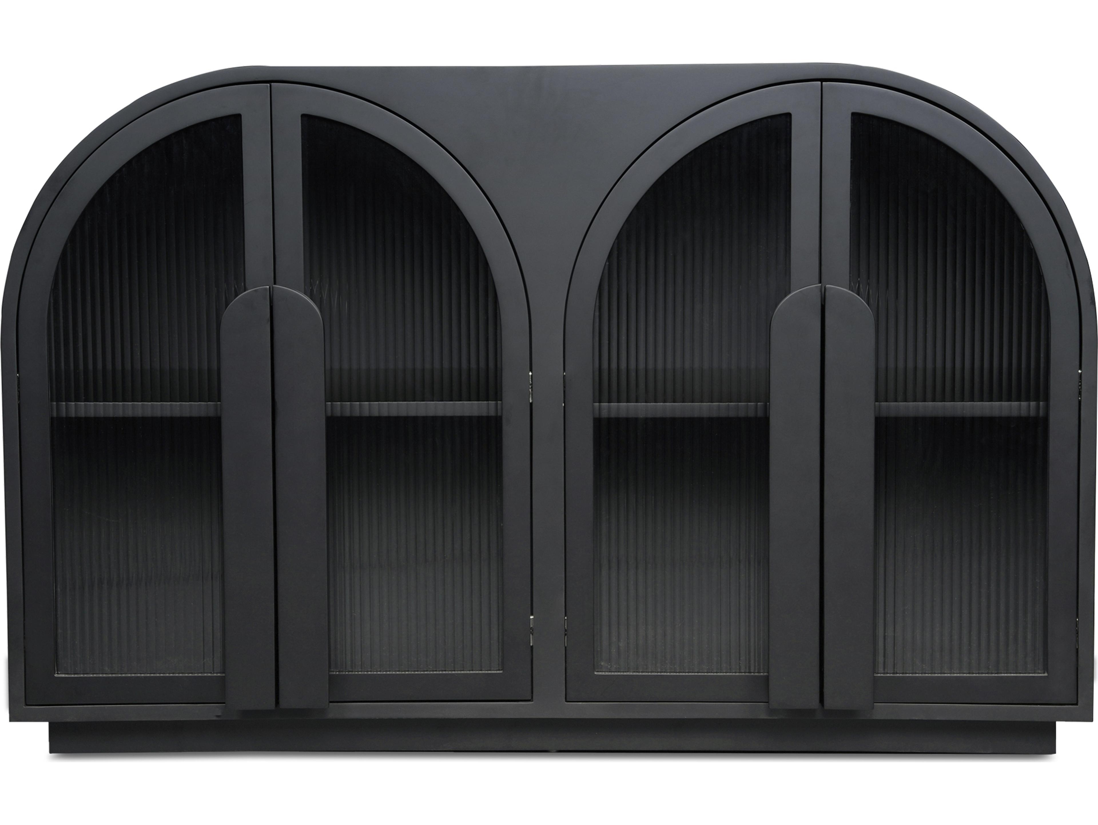 Moe's Home Salone 53" Beech Wood Black Sidecoard